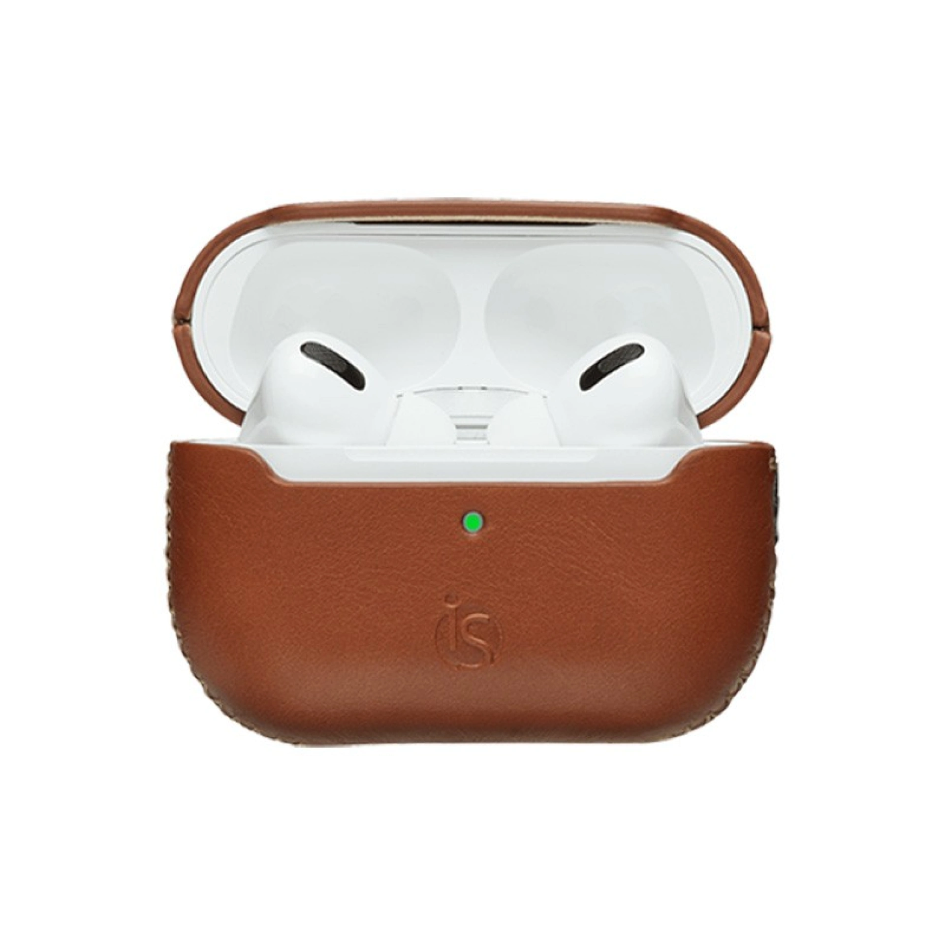 AirPods Pro 2 Leather Case Castanho