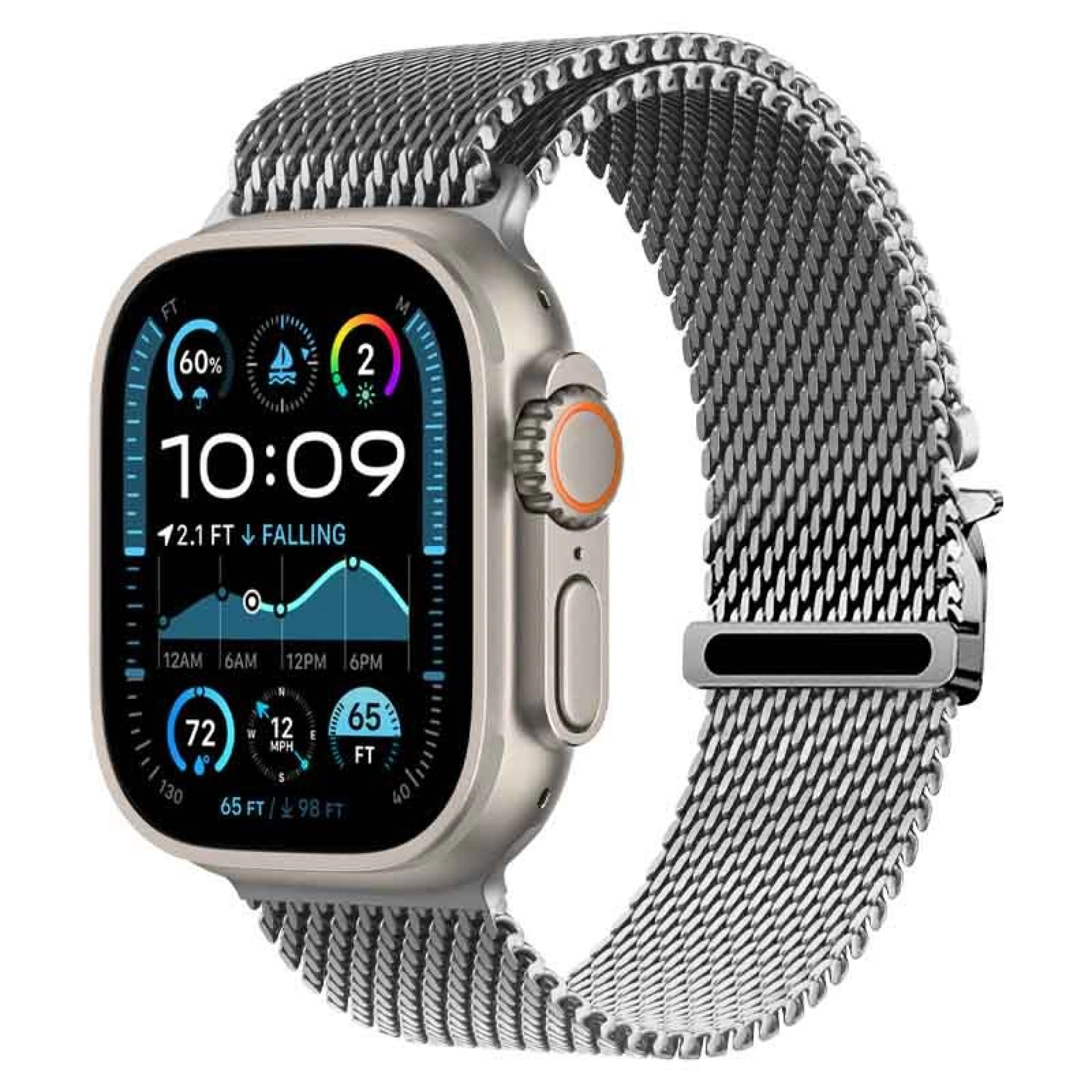Apple Watch Milanese Band met Rits