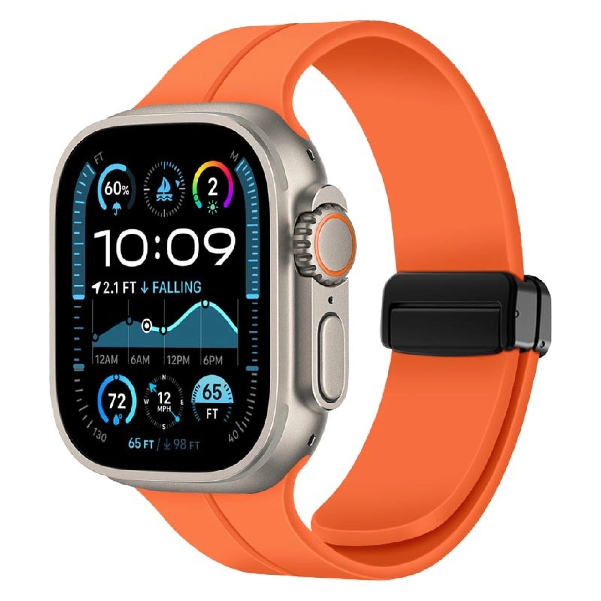 Magnetische Siliconen Band Voor Apple Watch
