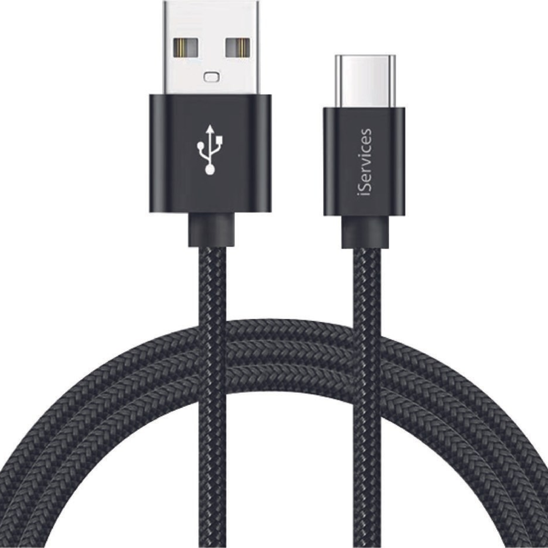 Nylon USB - USB-C kabel