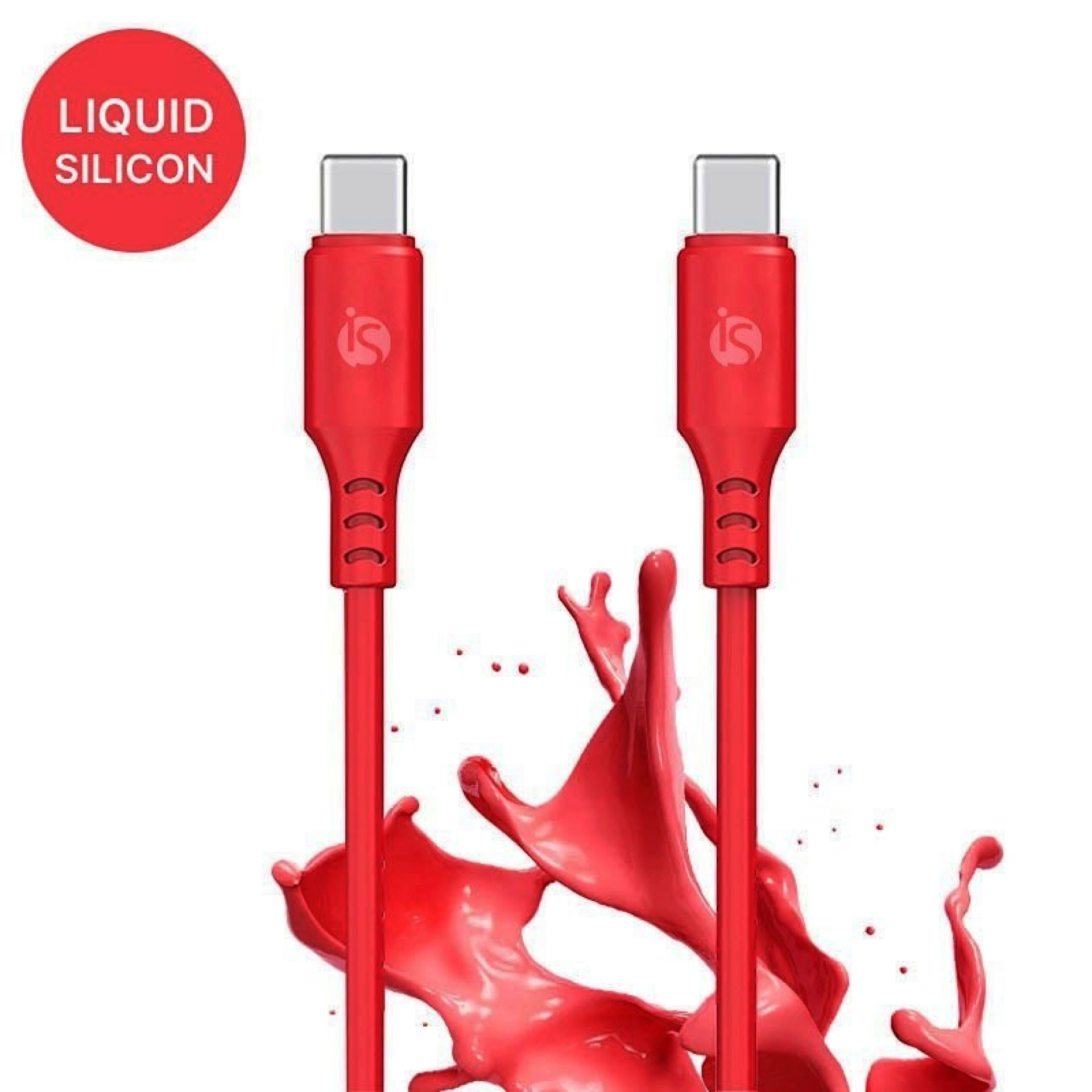 Siliconen USB-C naar USB-C Kabel