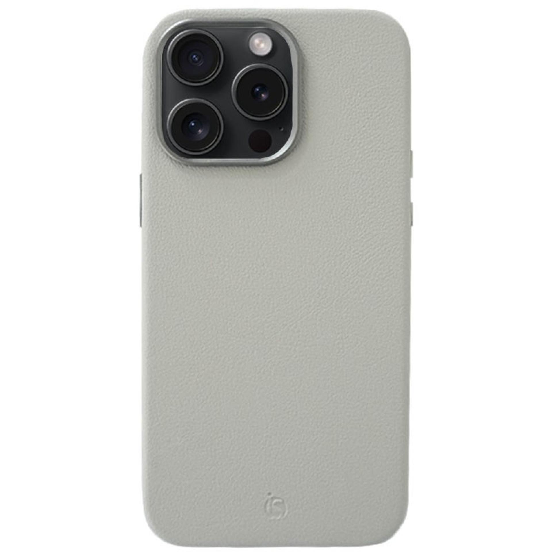 MagSafe Leather Case Branco iPhone 15 Pro