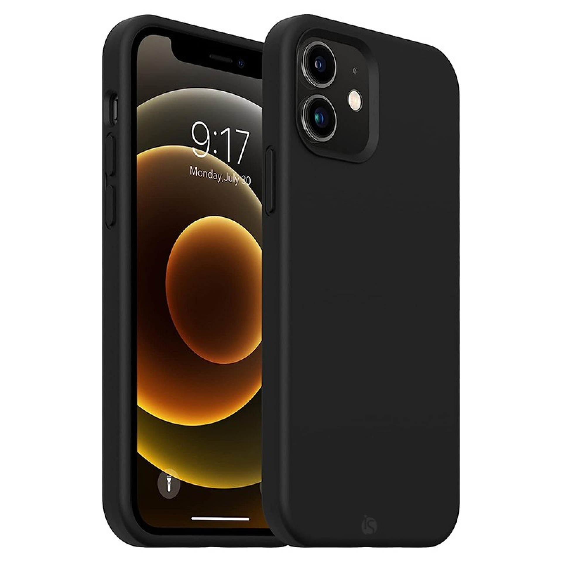 MagSafe Liquid Silicone iPhone Case Black 12 Mini