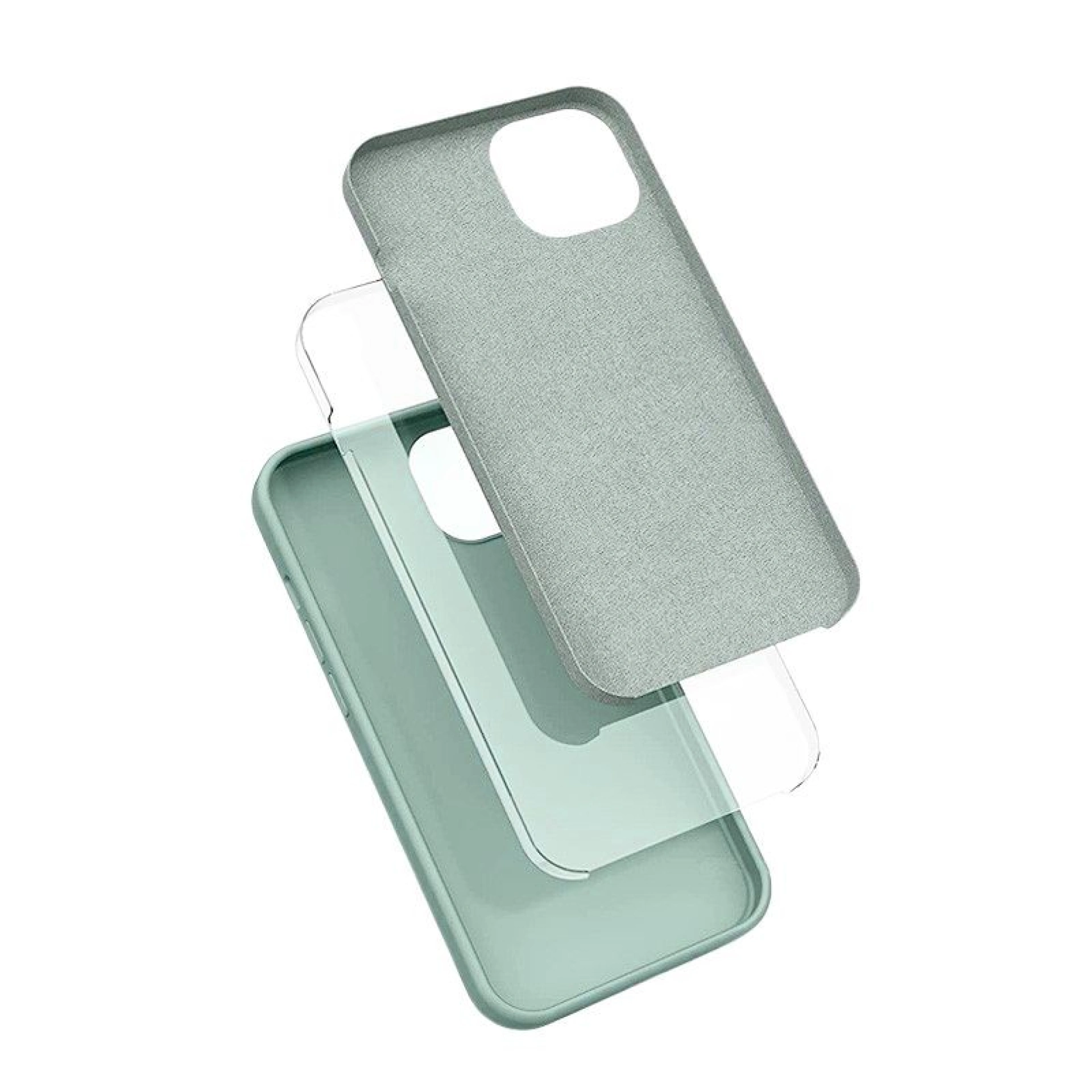 Liquid siliconen laag Magsafe iPhone