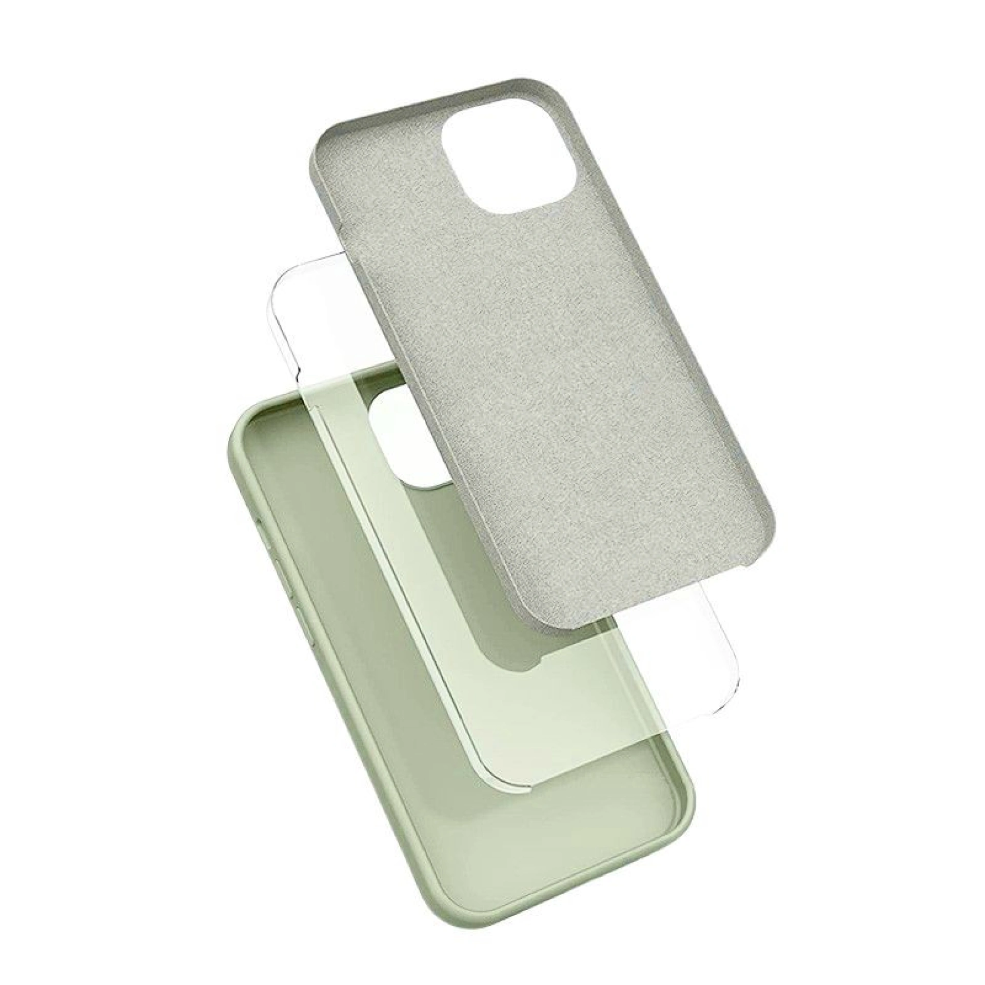 Liquid siliconen laag Magsafe iPhone