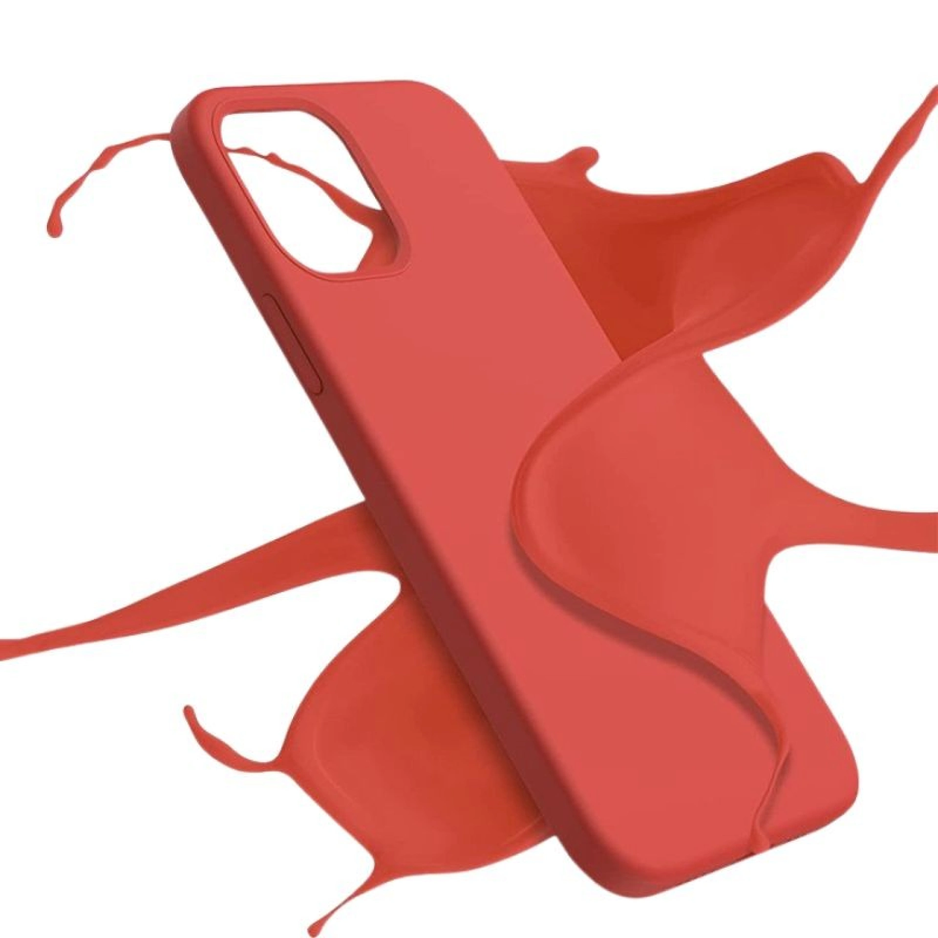 Liquid siliconen laag Magsafe iPhone