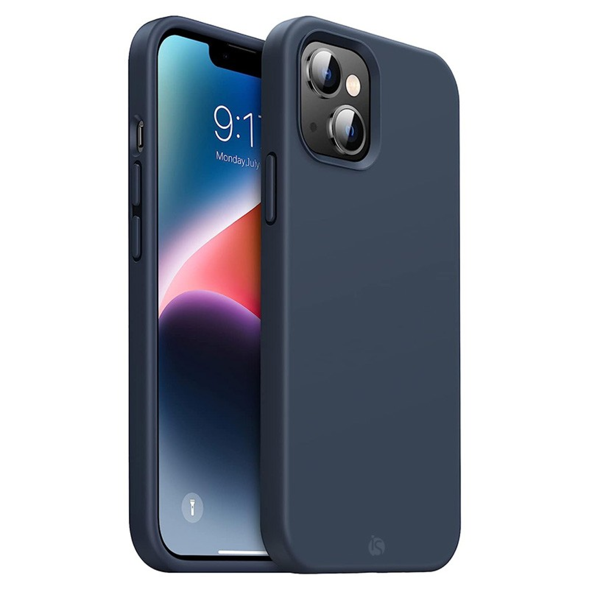 MagSafe Liquid Silicone iPhone Case Blue 13