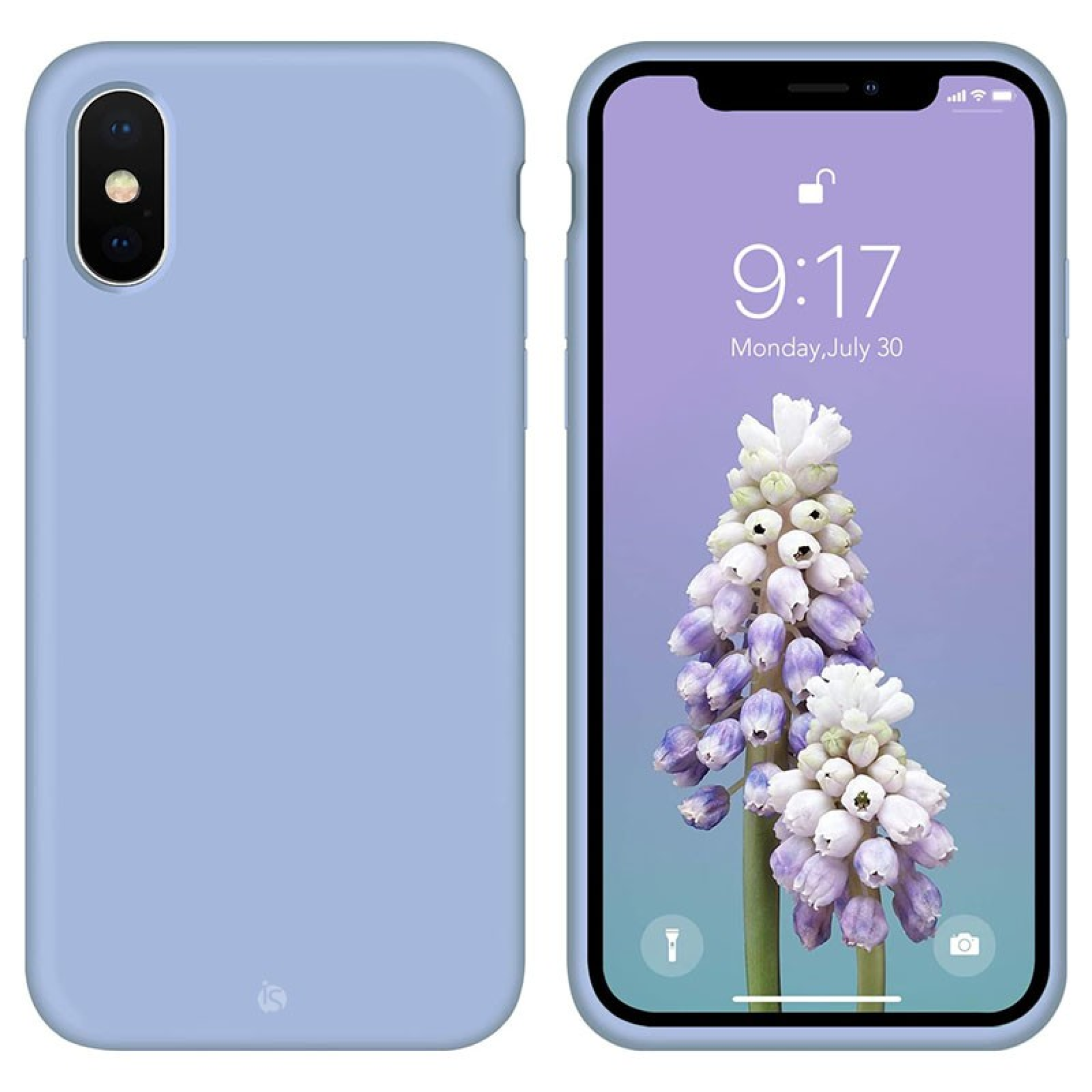 MagSafe Liquid Silicone iPhone Case XS Max Lavender