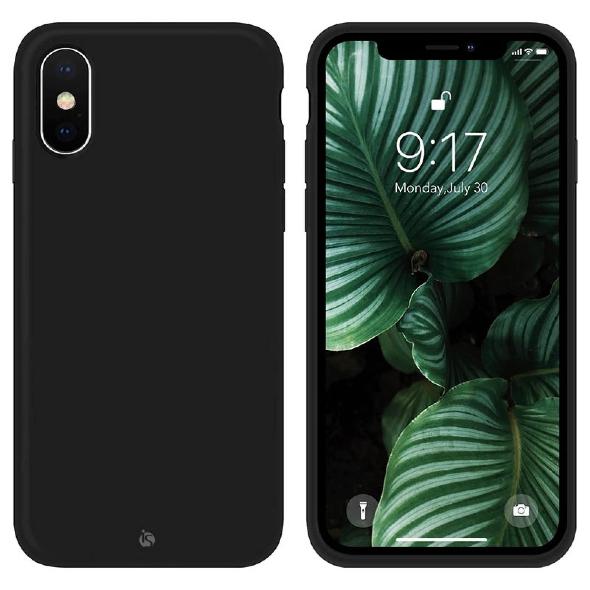 MagSafe Liquid Silicone iPhone Case Black XS Max