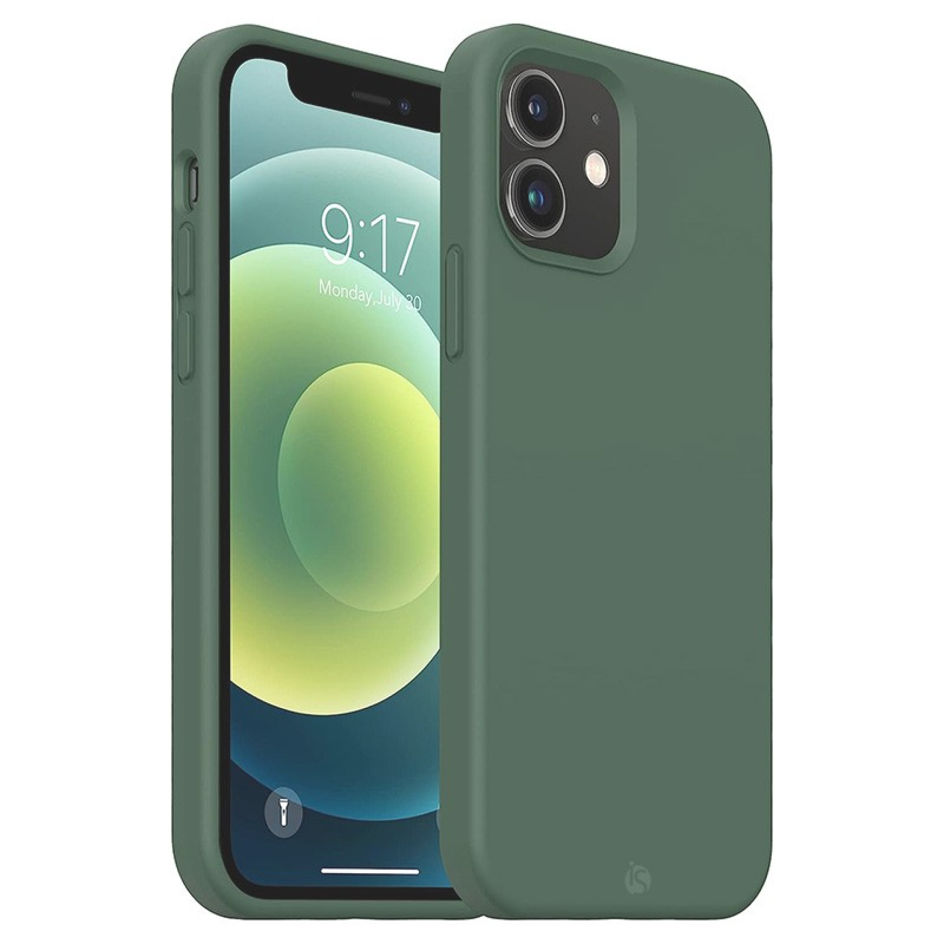 MagSafe Liquid Silicone iPhone Case Green XS Max
