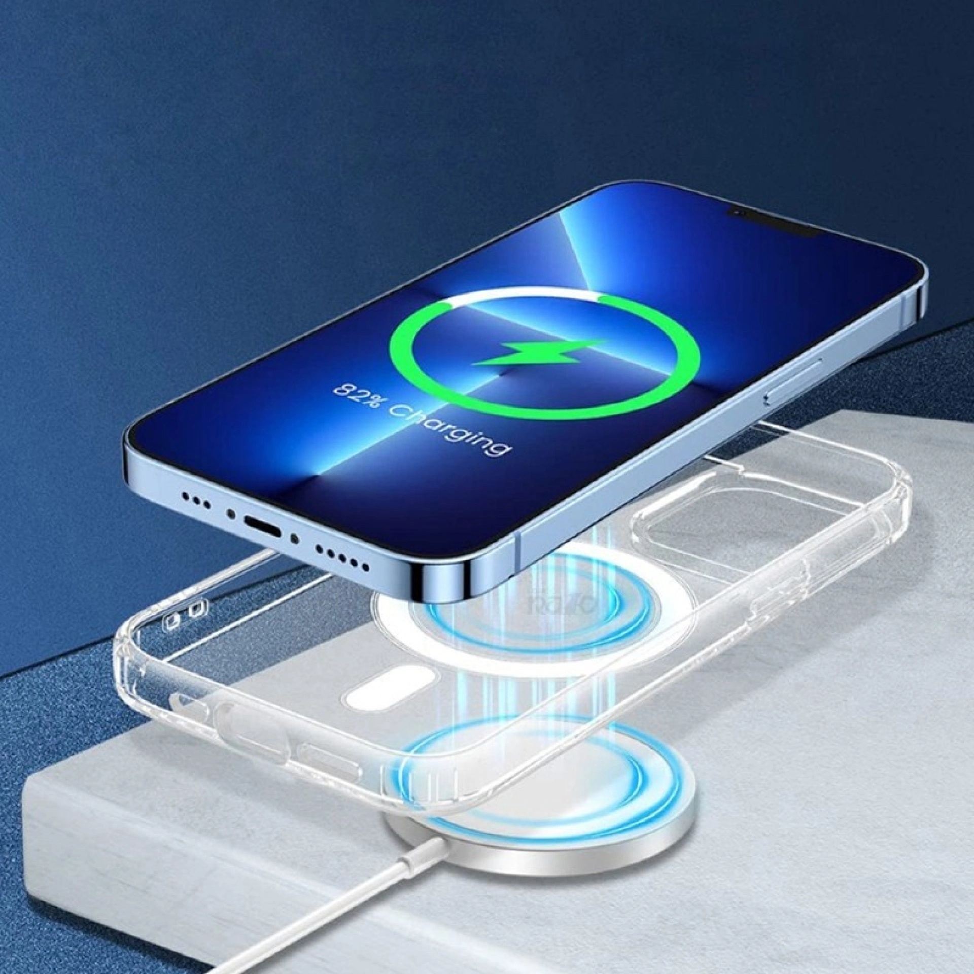 MagSafe transparante laag