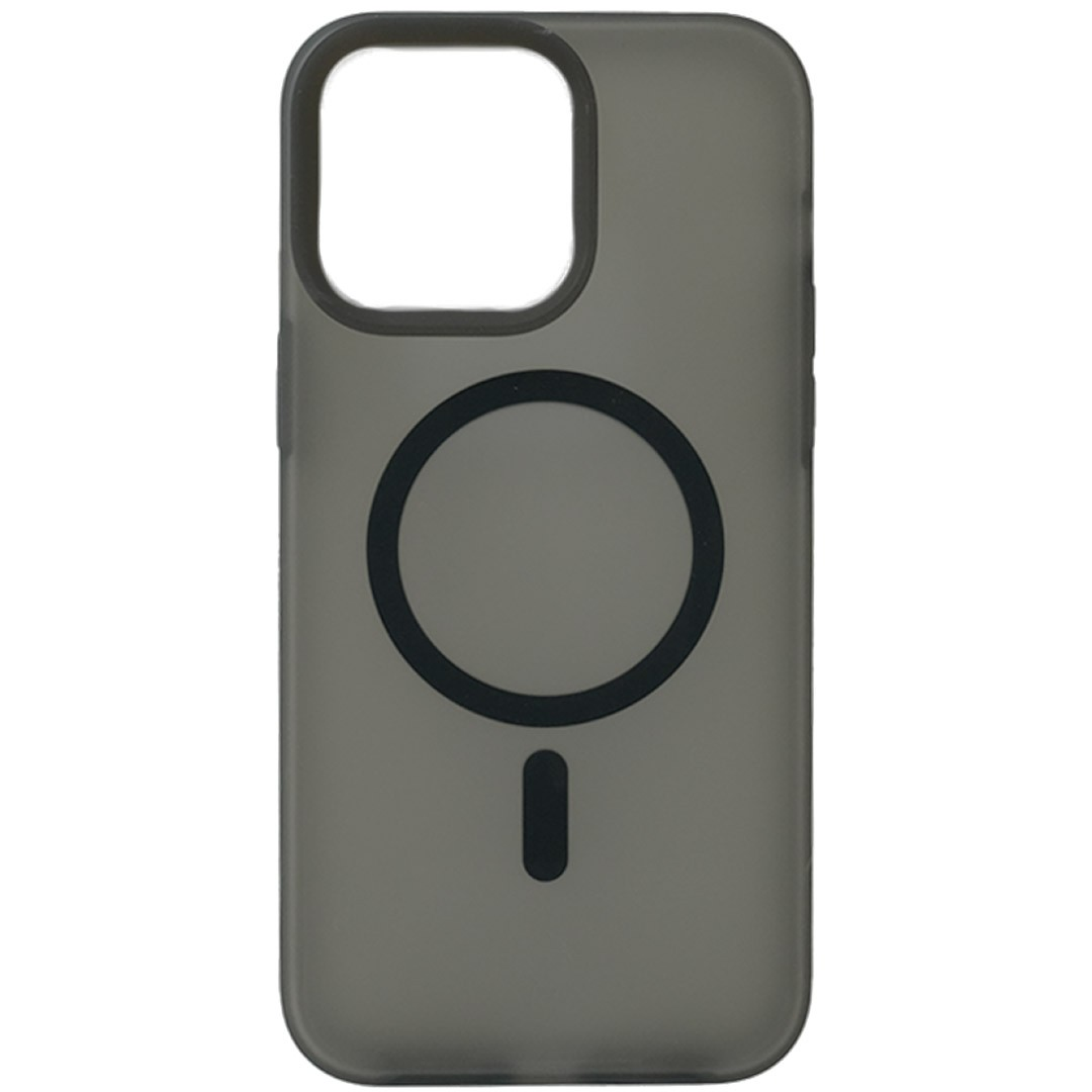 Colorful Transparent MagSafe Case iPhone 14 Pro Max Preto