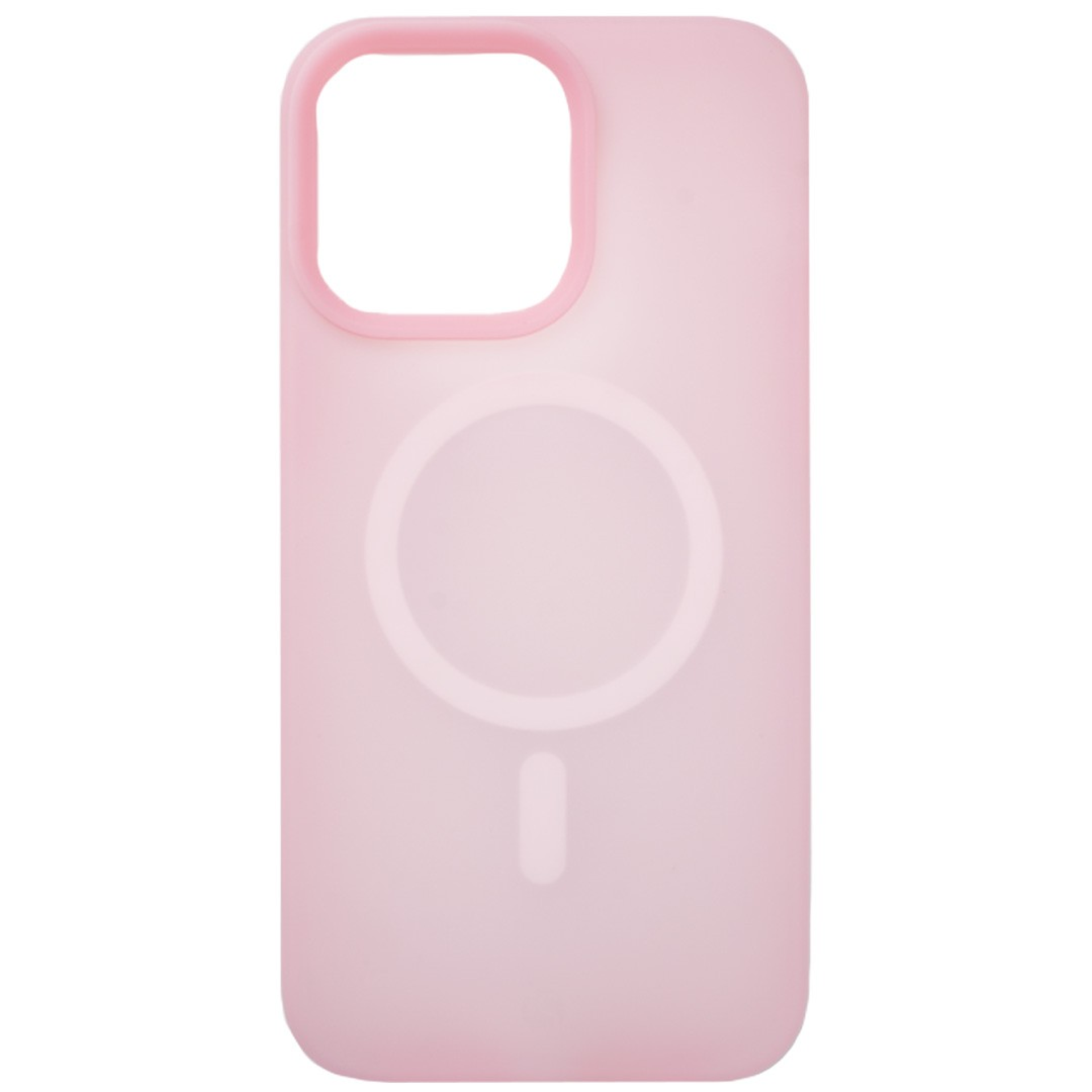 Colorful Transparent MagSafe Case iPhone 16 Pro Rosa