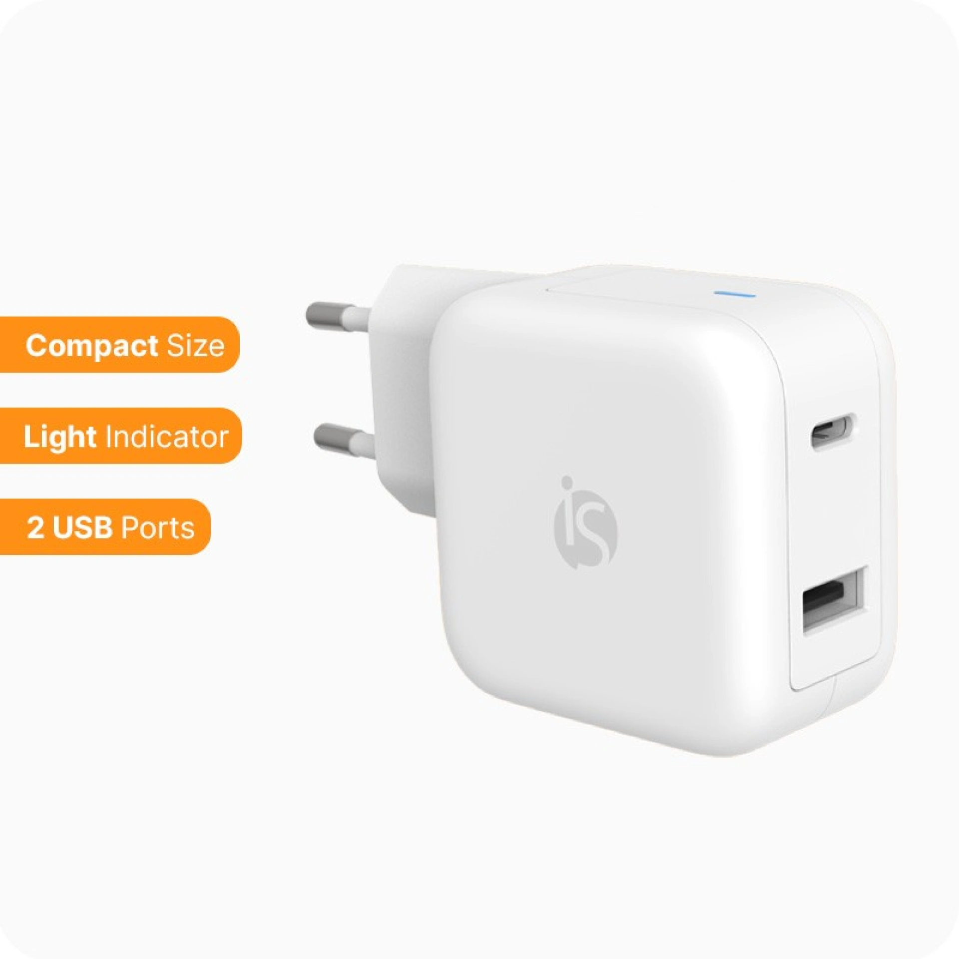 GaN USB-C oplader