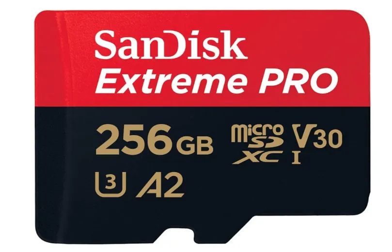 SanDisk Extreme Pro 256GB Micro SD Card