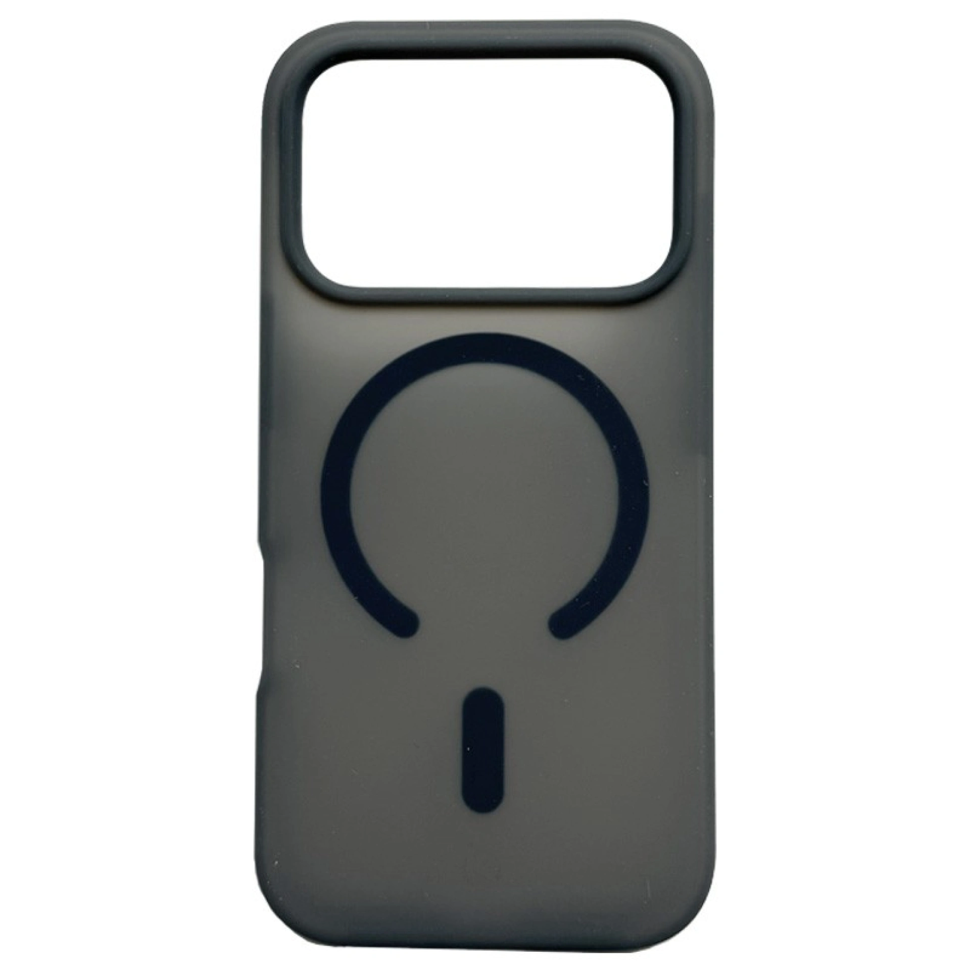 Kleurrijk MagSafe Transparant Hoesje iPhone 17 Pro Max Zwart