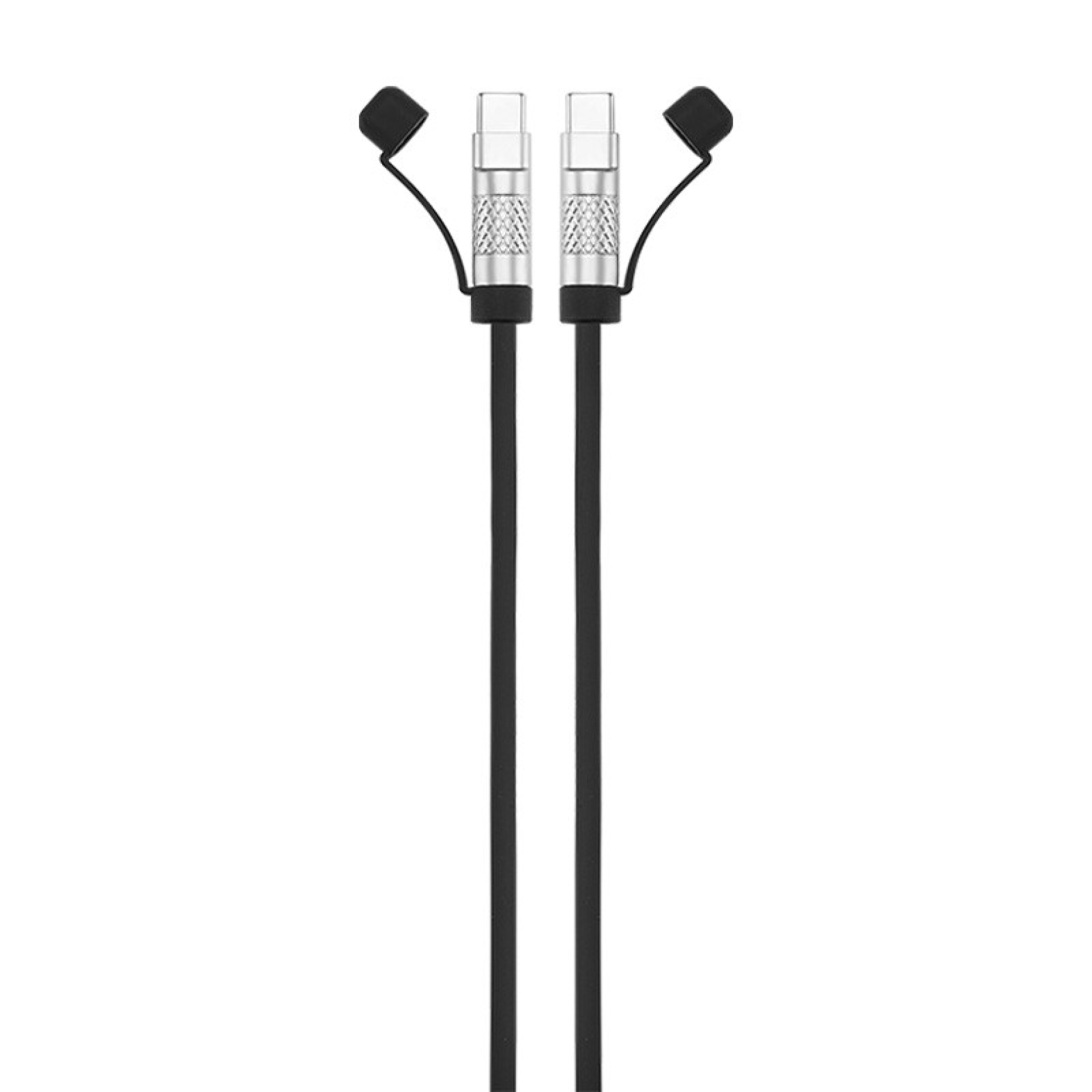 Siliconen kabel met USB-C voor mobiele telefoon
