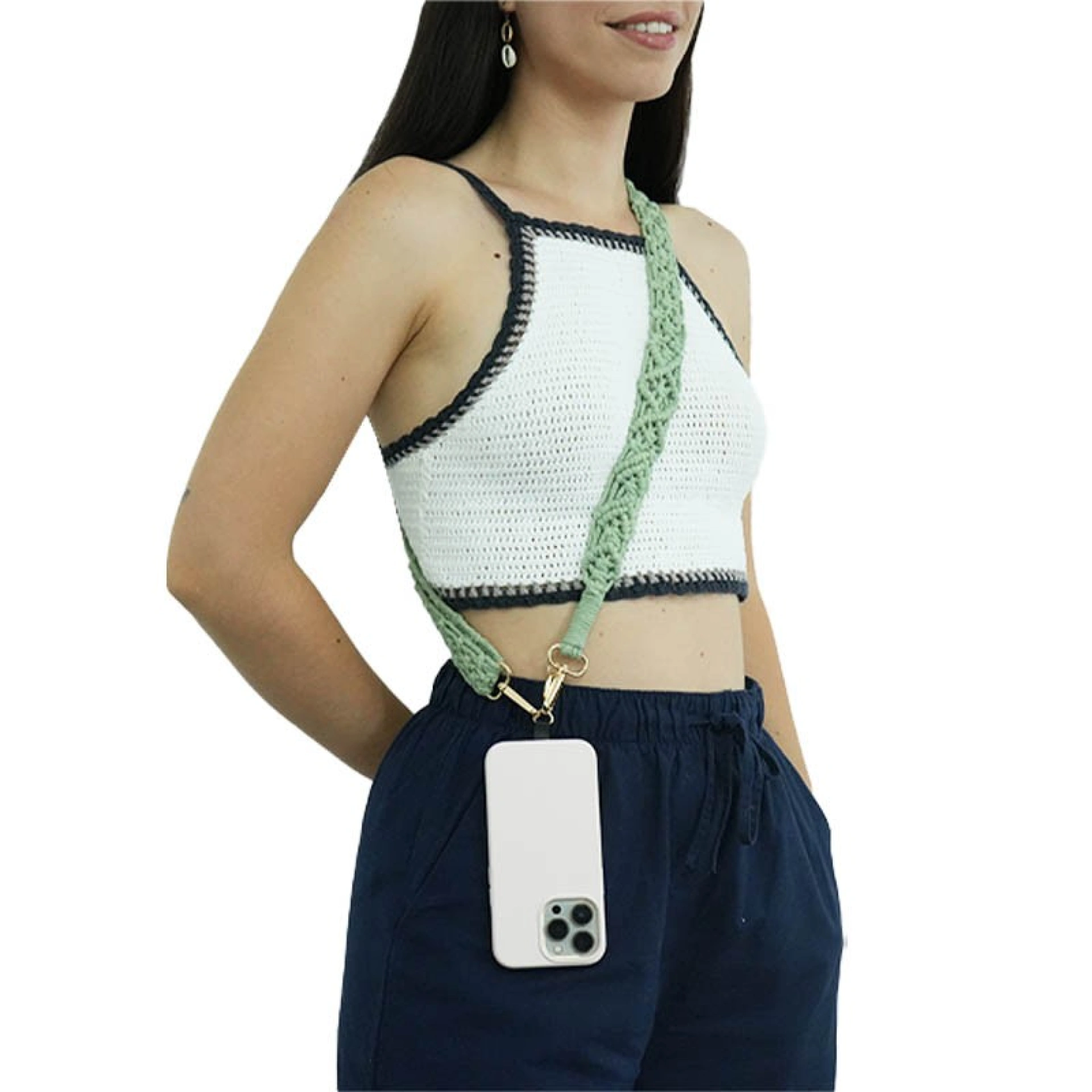 Macrame mobiele kabel