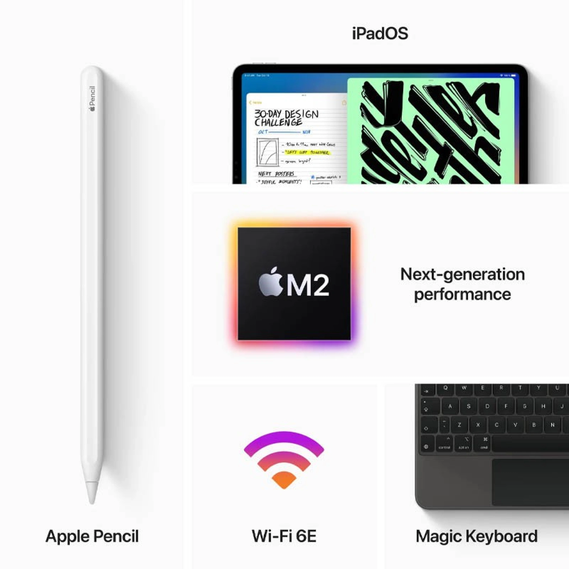 iPad Pro 12,9" 2022 (6e generatie)