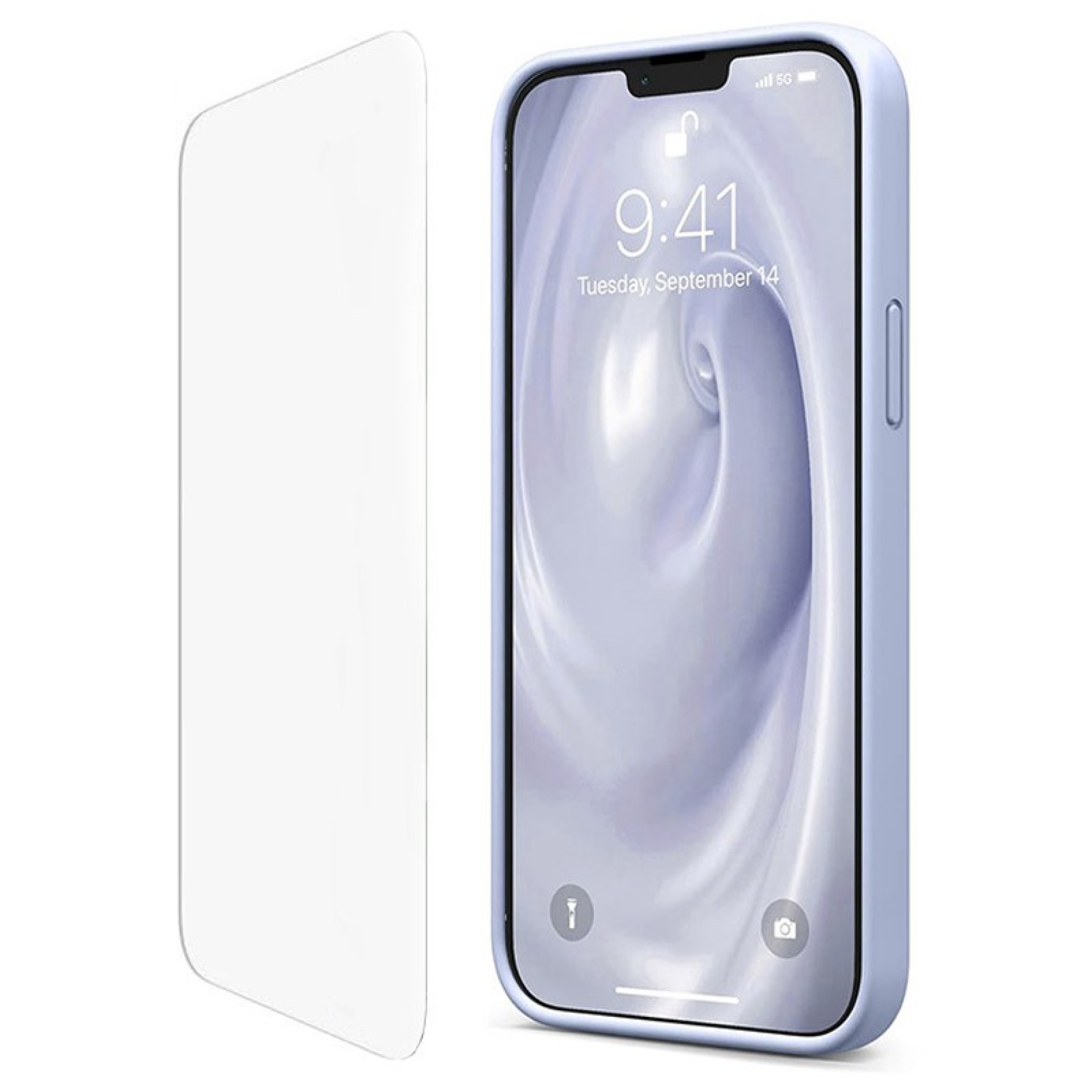 iPhone Protection Kit - Case + Screen Protector 16 Pro Lavender