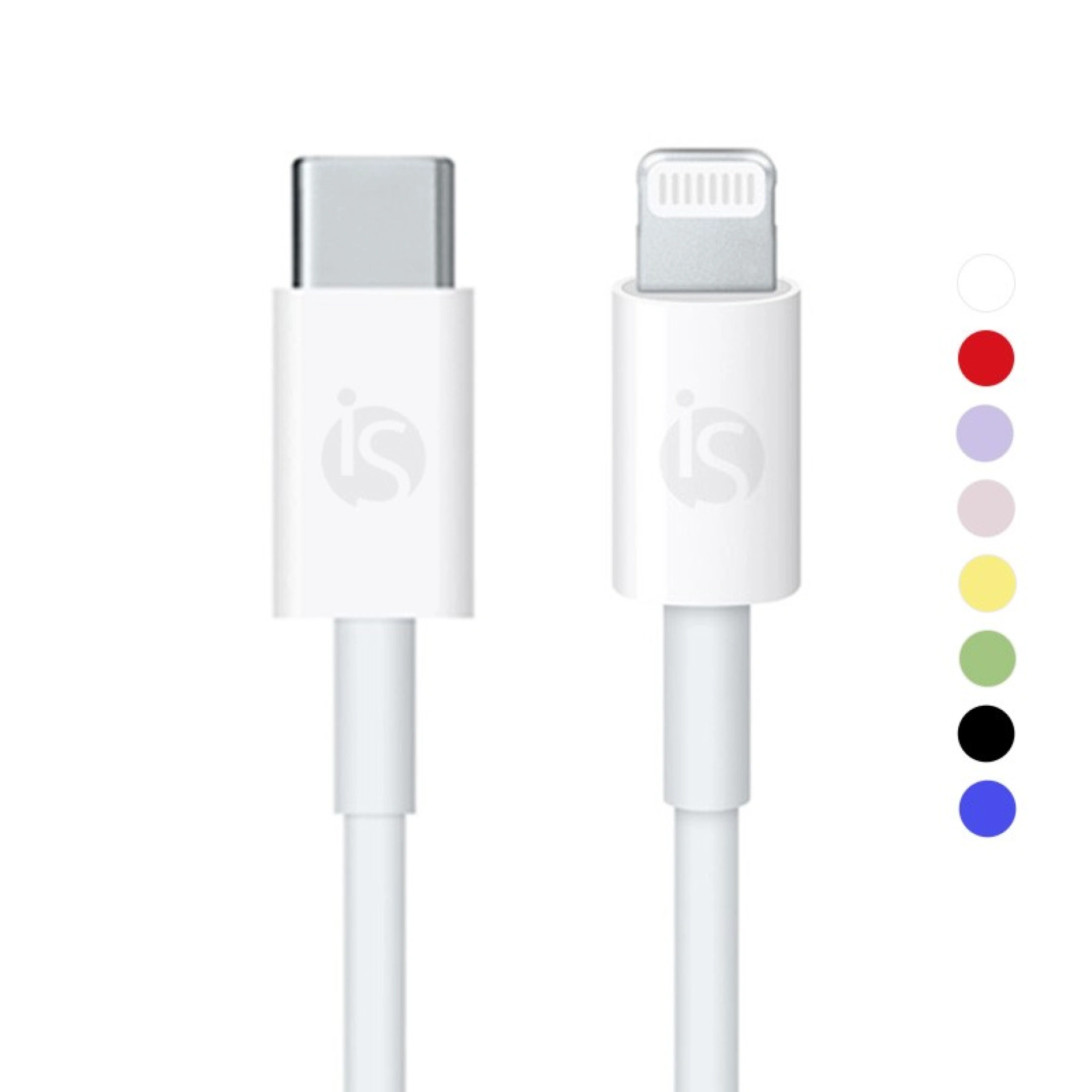 Siliconen USB-C - Lightning Kabel