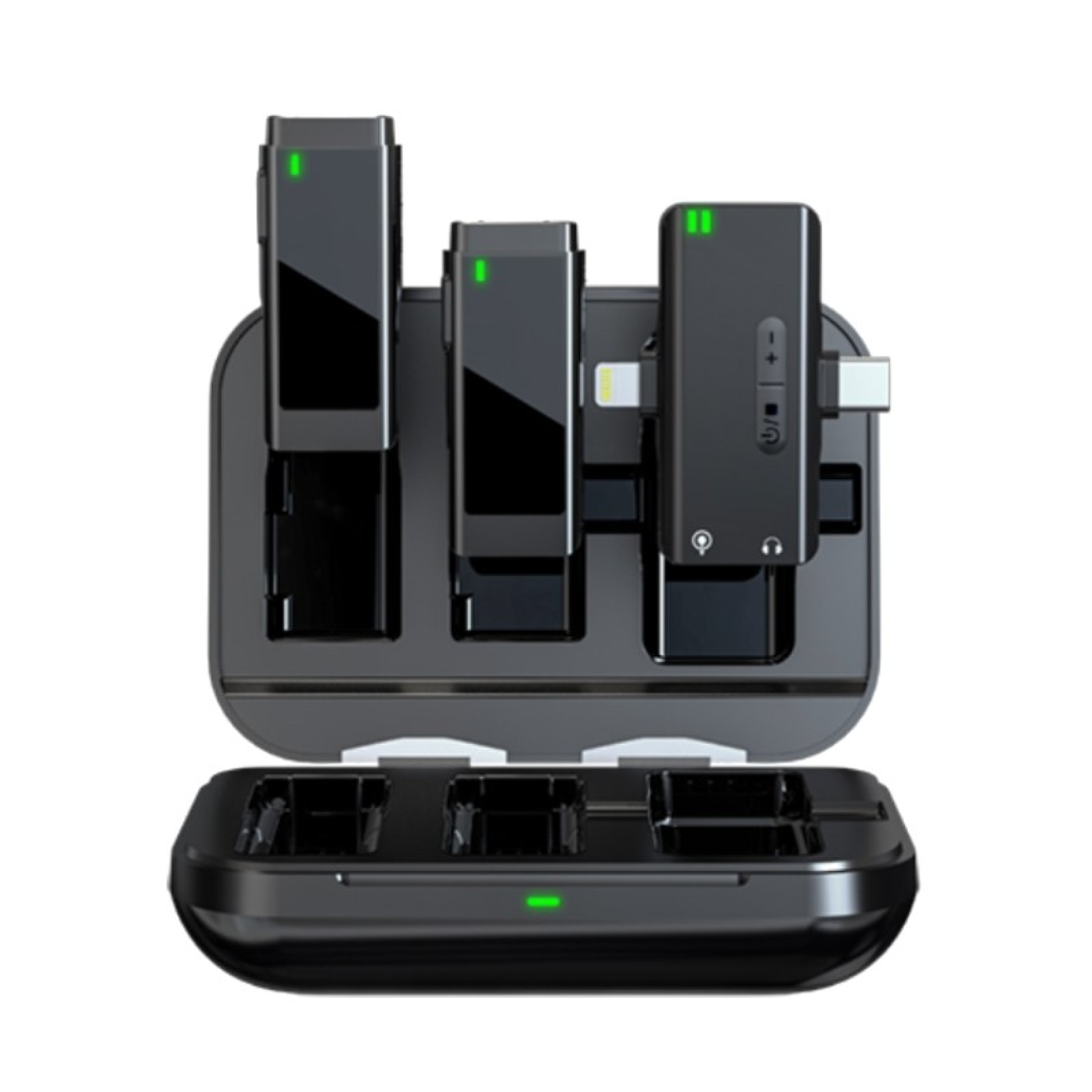Wireless Microphone 2 Transmissores