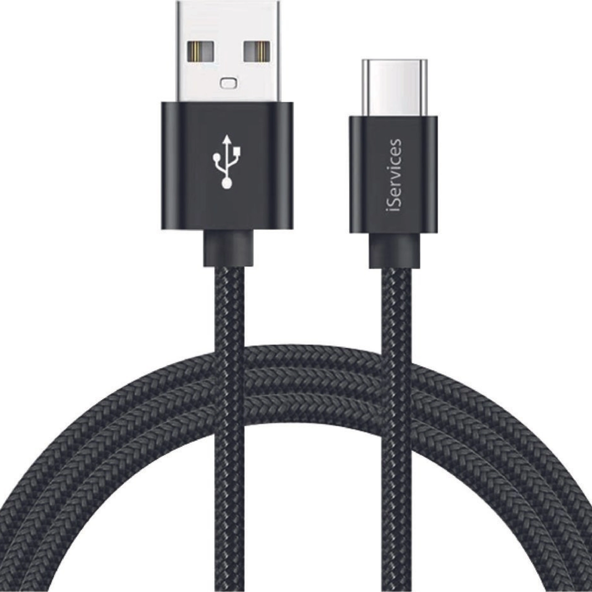 Nylon USB - USB-C kabel