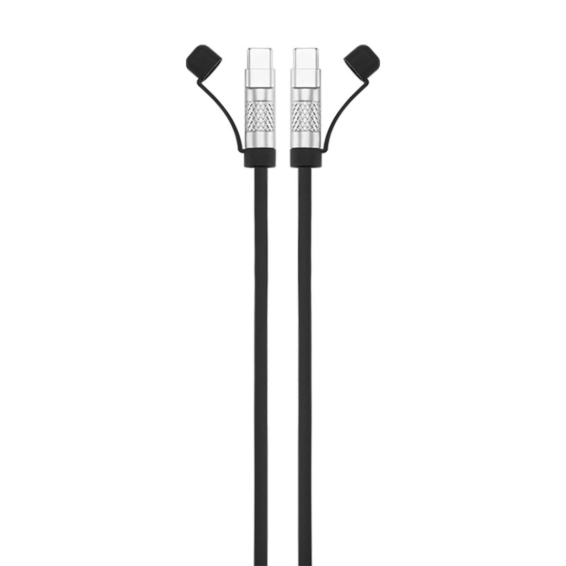 Siliconen kabel met USB-C voor mobiele telefoon