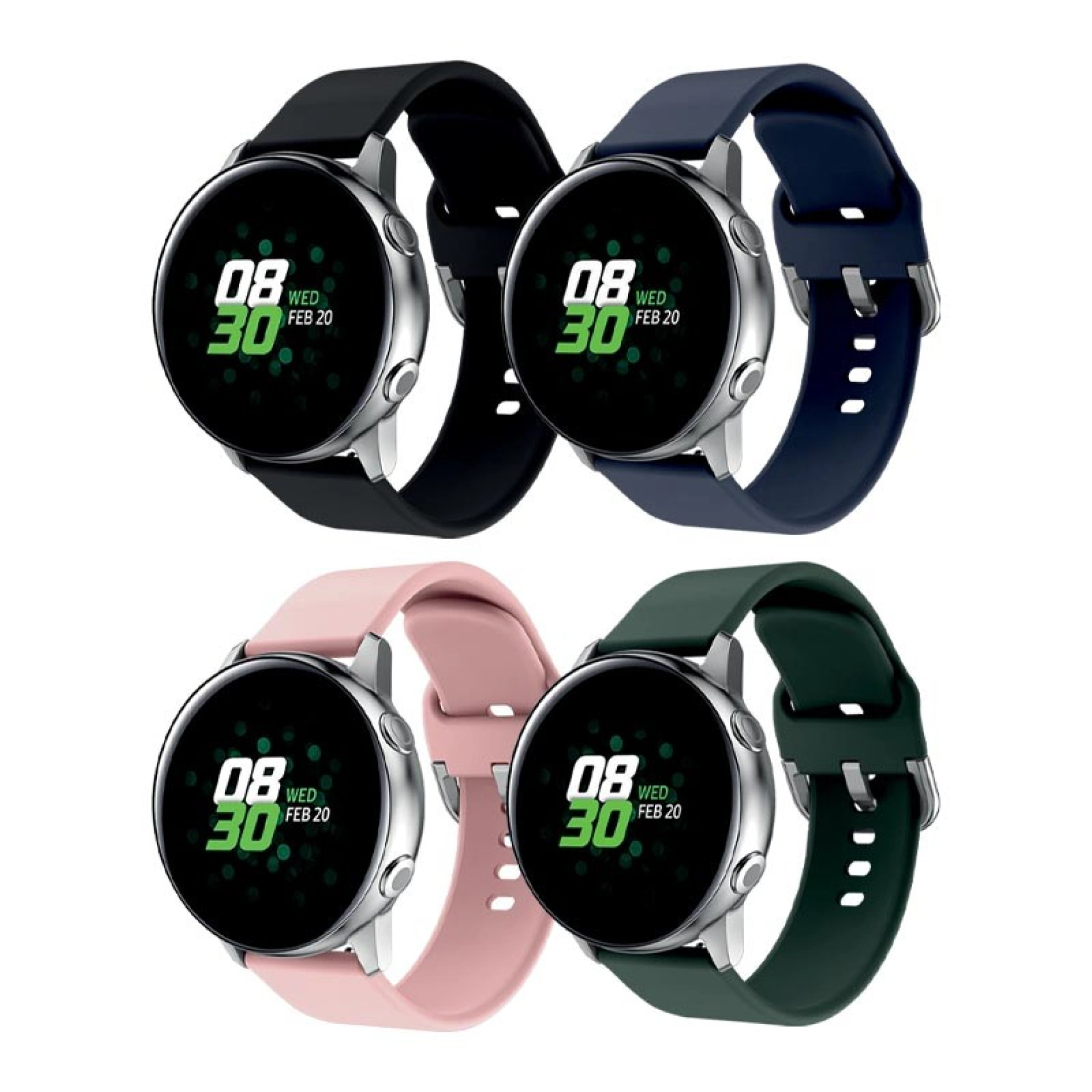 Silicone Smartwatch Bracelet