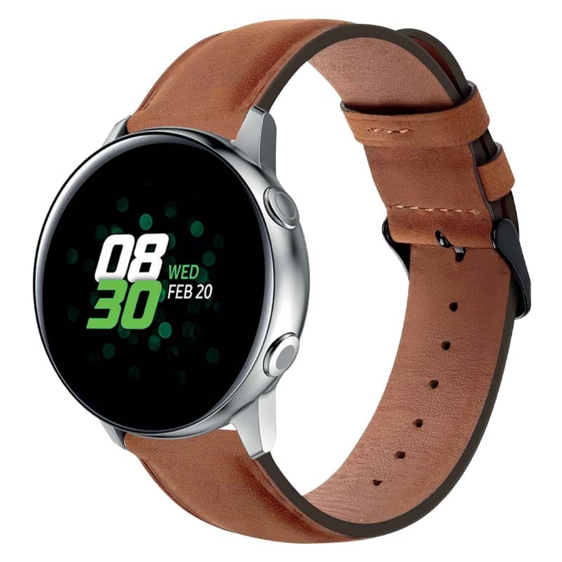 Bandje Smartwatch Leren Bruin