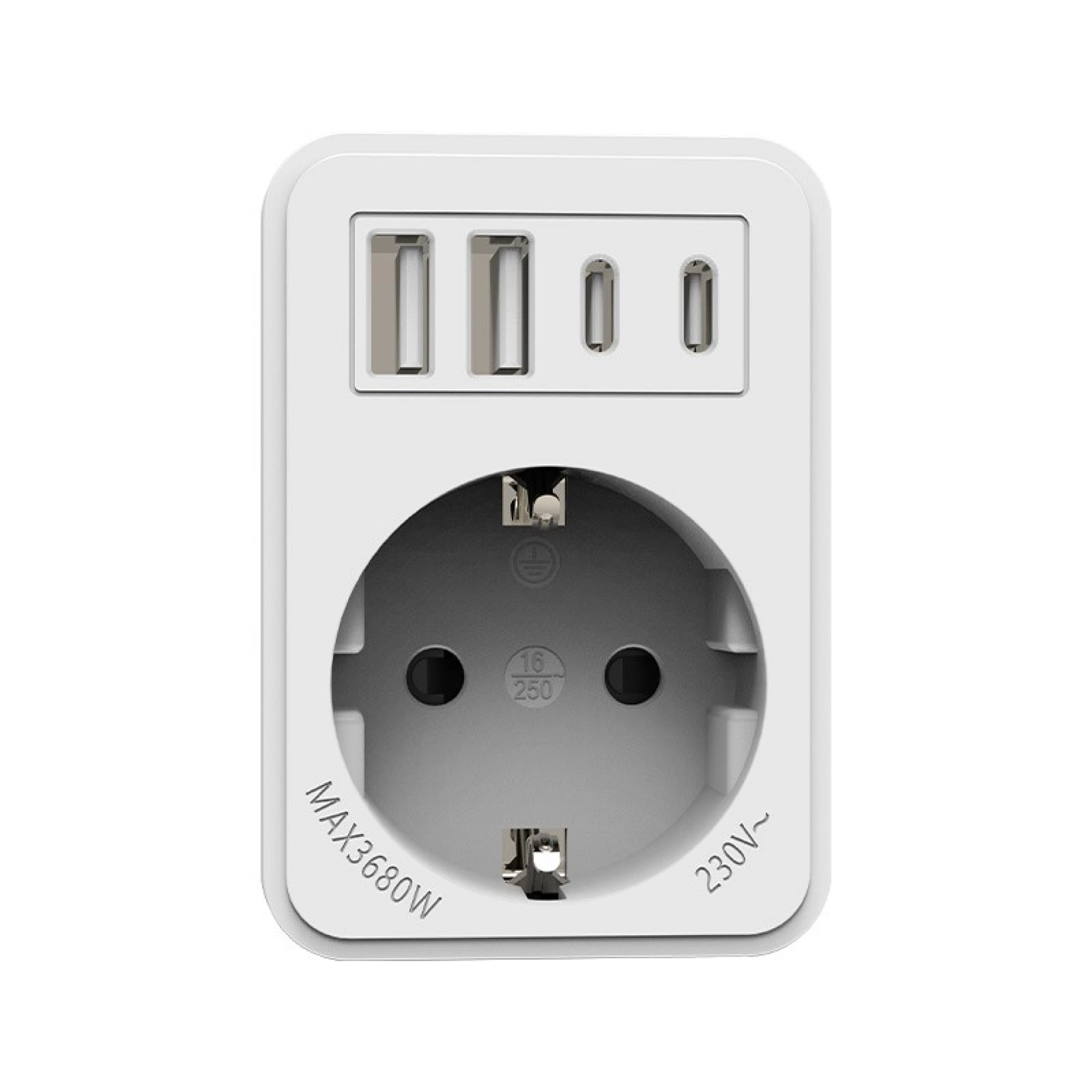 Stopcontact met USB