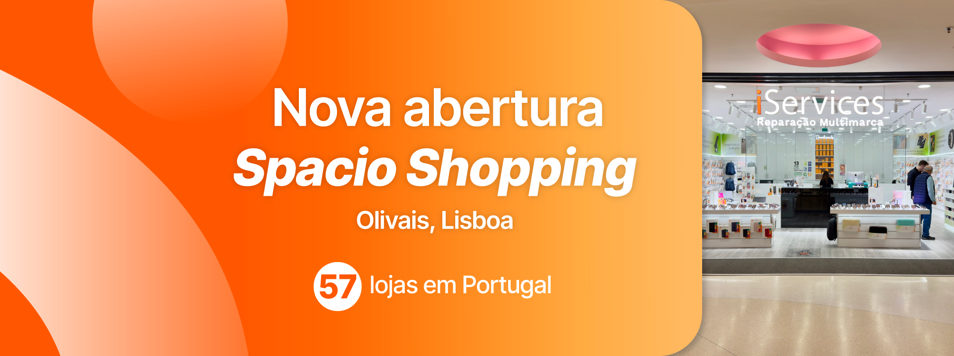 Spacio Shopping beschikt al over een iServices Store