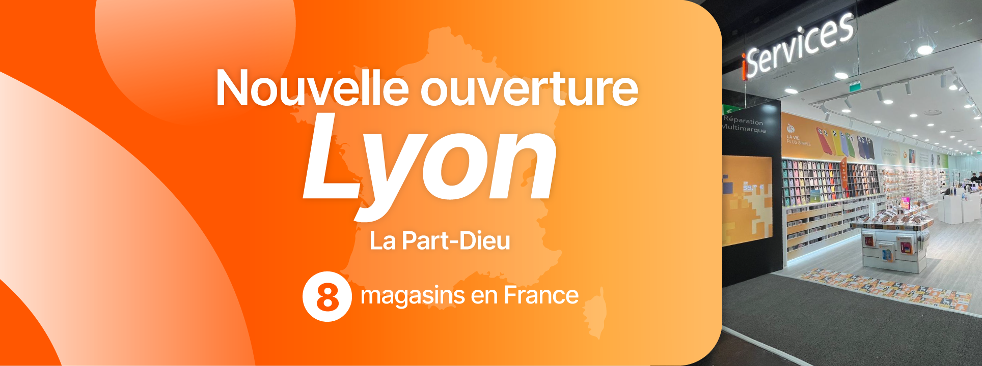 iServices abre lja op Gare Lyon Part-Dieu