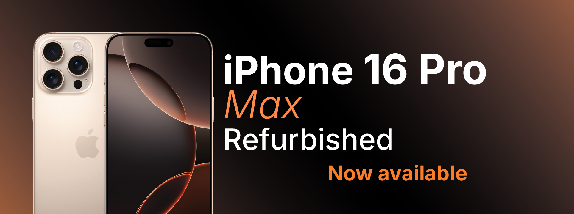 iPhone 16 Pro Max nu verkrijgbaar bij iServices