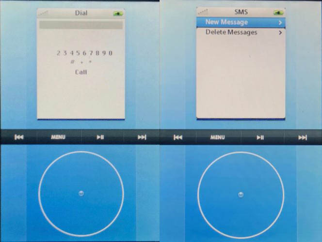 Protótipo de iPhone com Click Wheel. Veja as fotos e vídeo.
