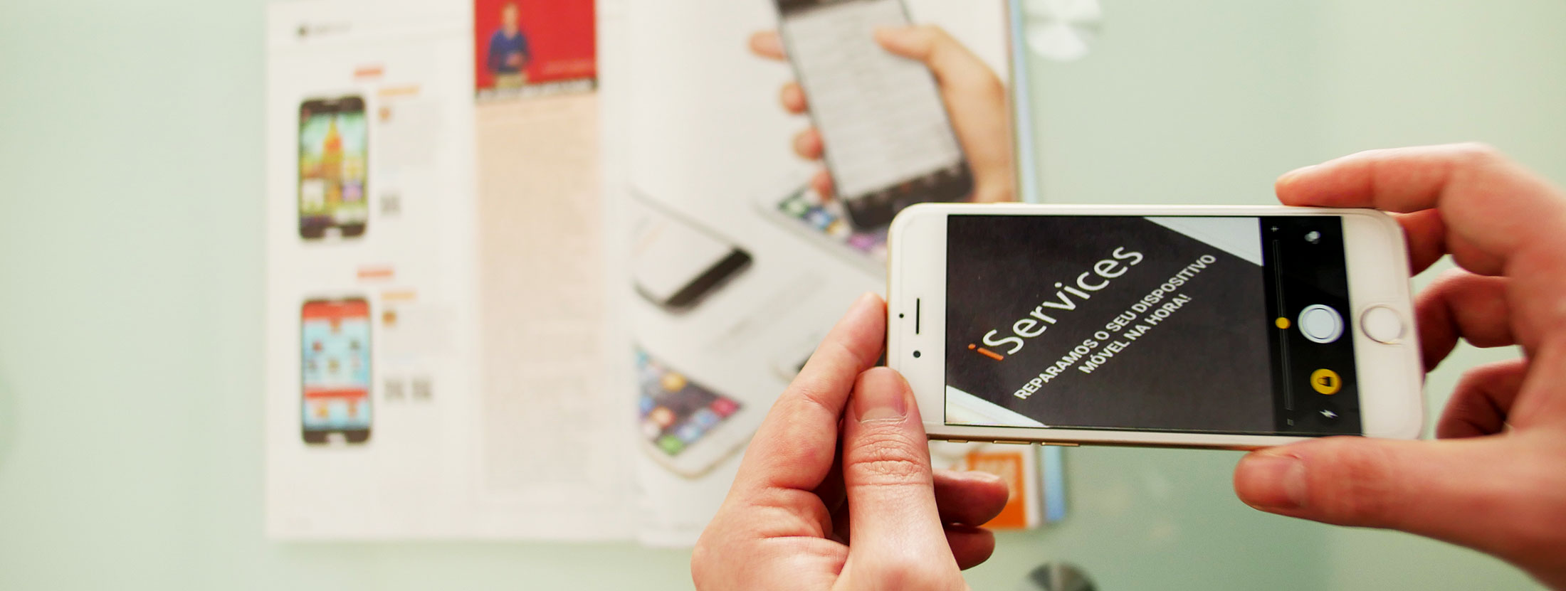 Have you noticed that your iPhone has a magnifying glass mode?
