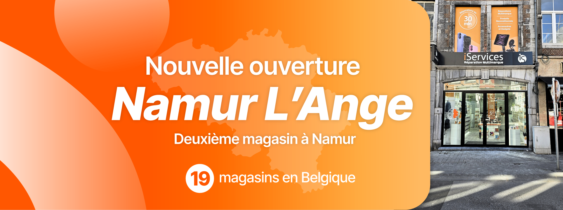 iServices has just opened its second store in Namur