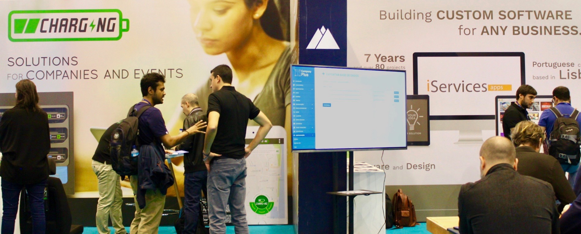 Charging and iServices Apps at Web Summit 2018