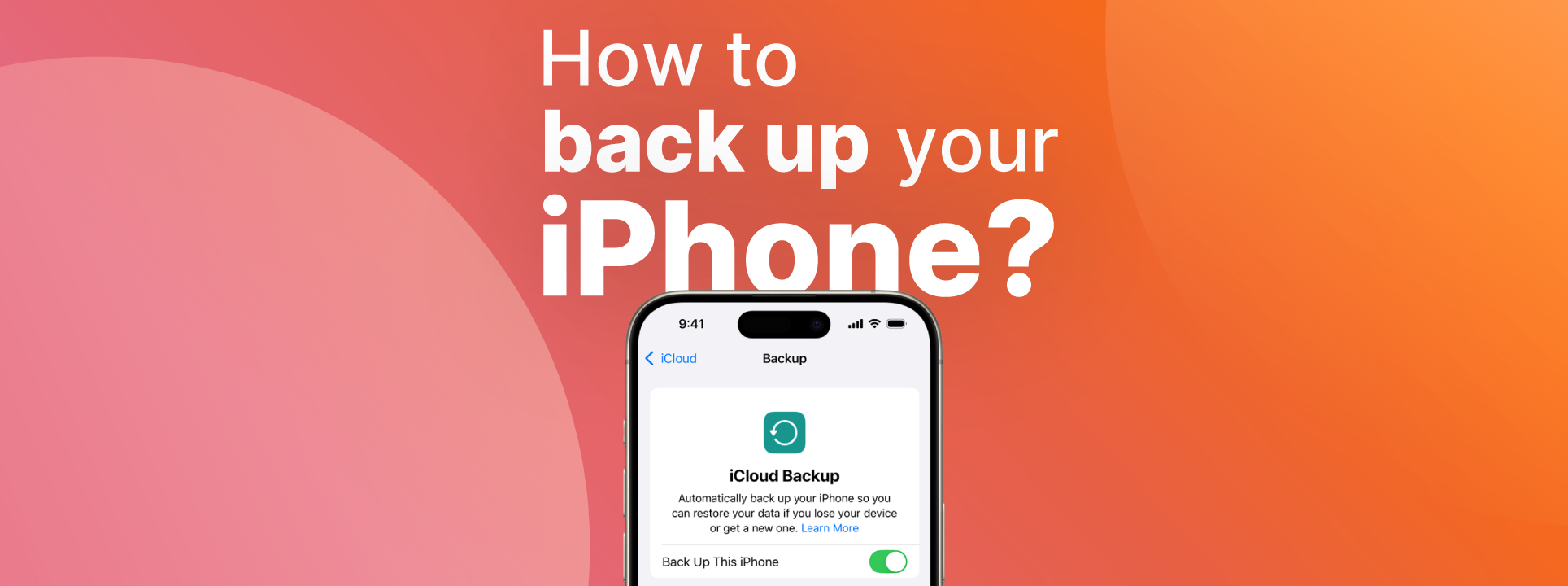 Hoe maak ik een back-up van mijn iPhone?