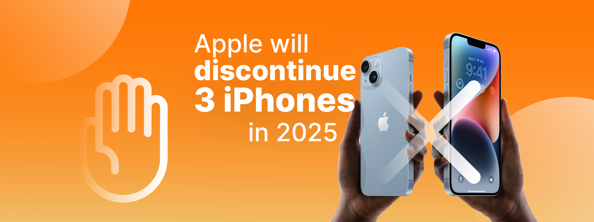 Apple stopt met de productie van 3 iPhones in 2025