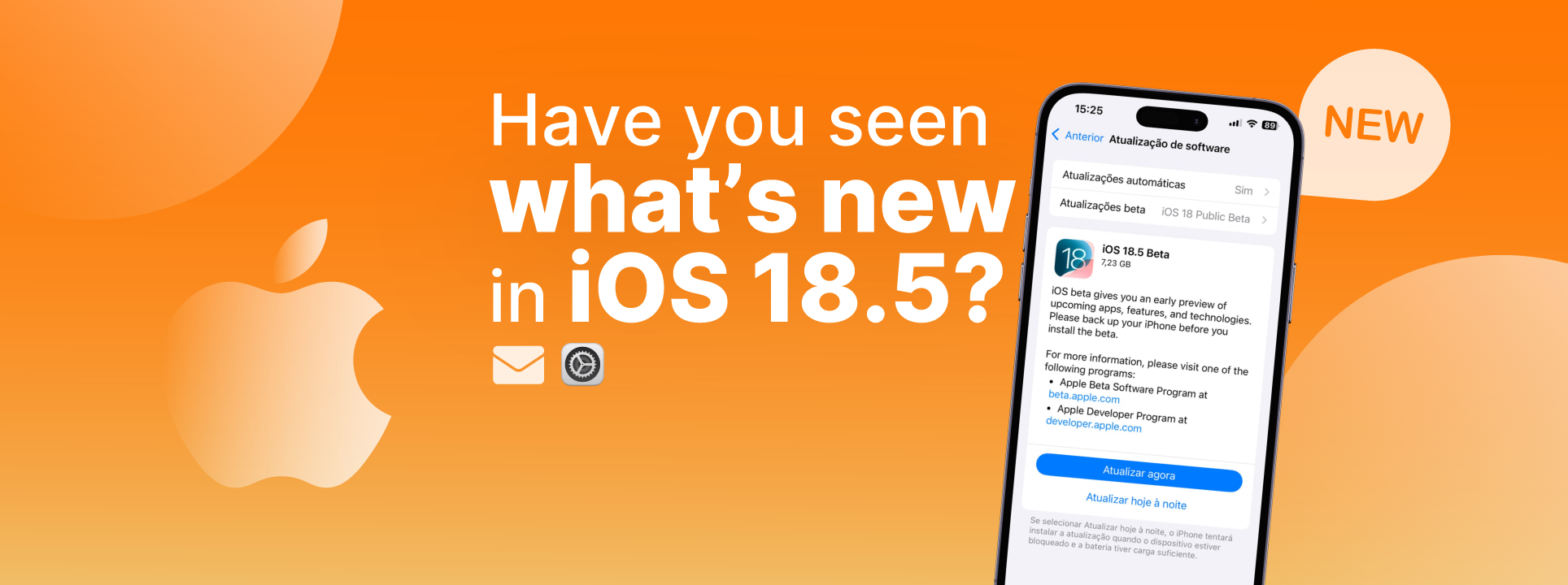 Ontdek wat er nieuw is in iOS 18.5