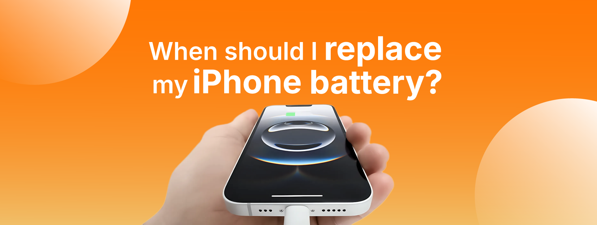 Wanneer moet ik de batterij van mijn iPhone vervangen?