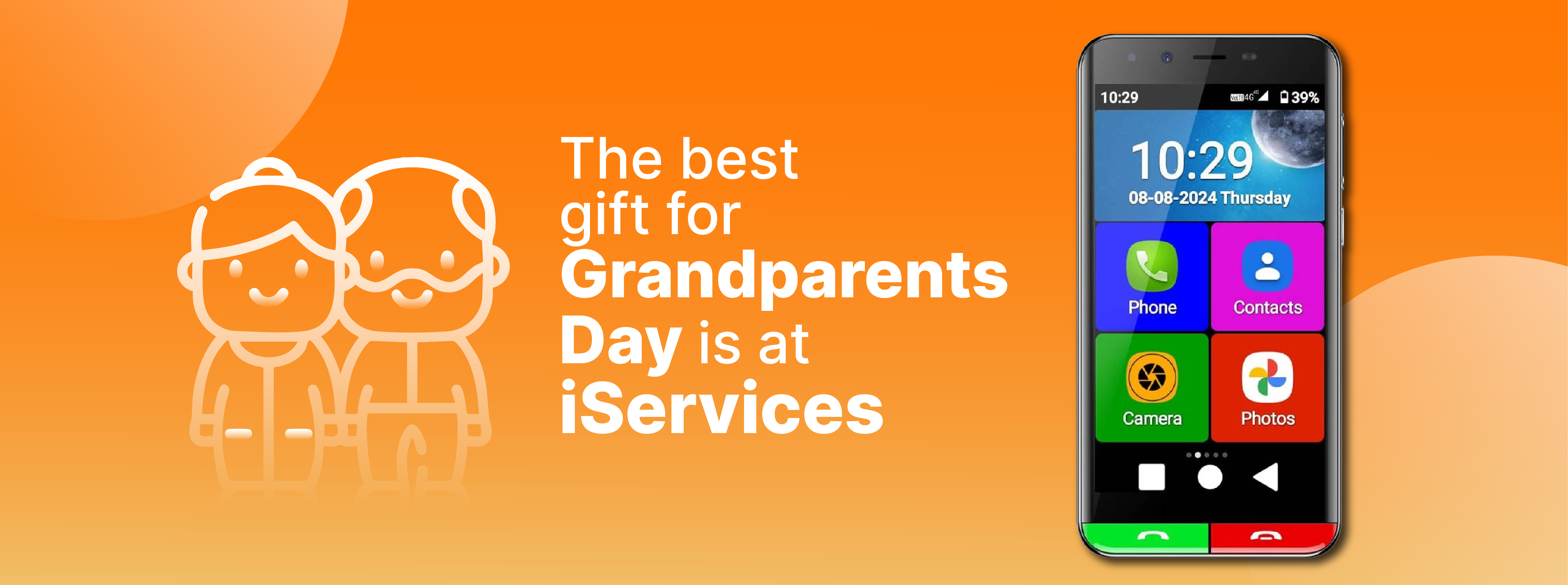 Het beste cadeau voor opa en oma vind je bij iServices