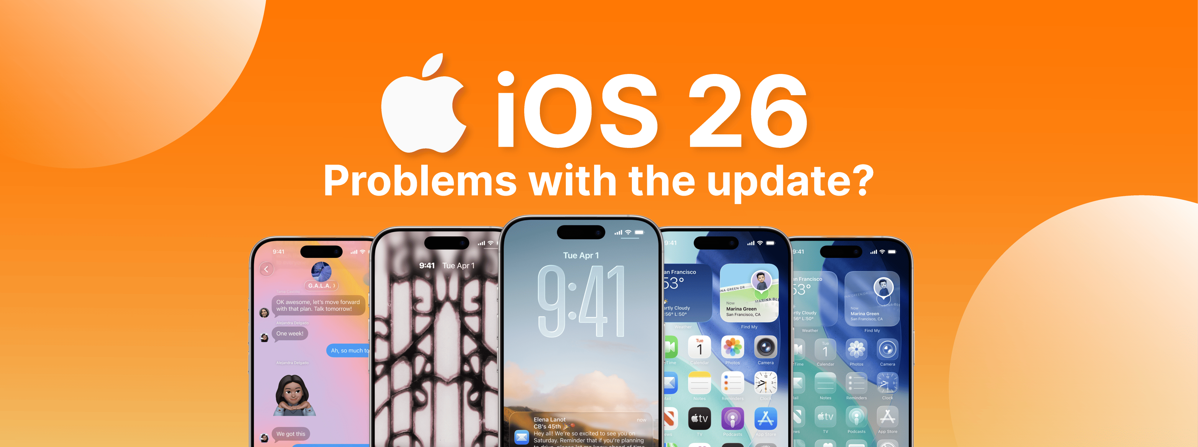 iOS 26: updateprobleem, moet ik mijn iPhone nu al updaten?