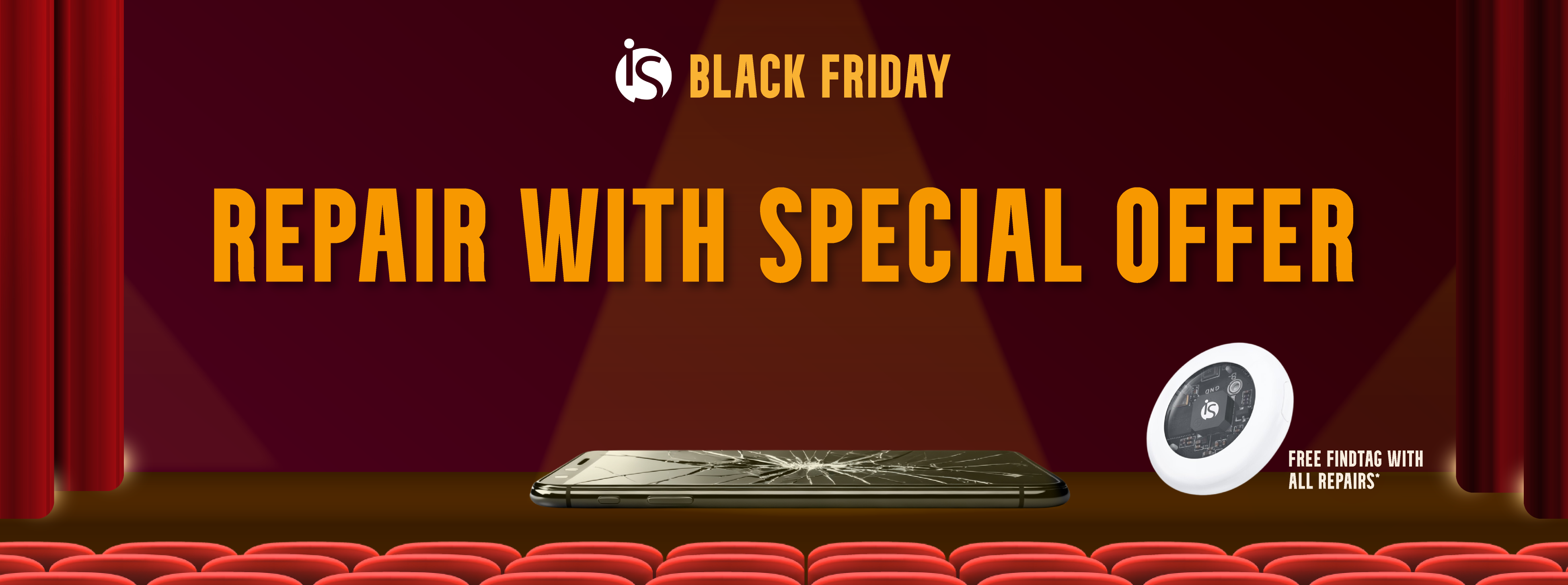 Black Friday: Reparaties met korting bij iServices