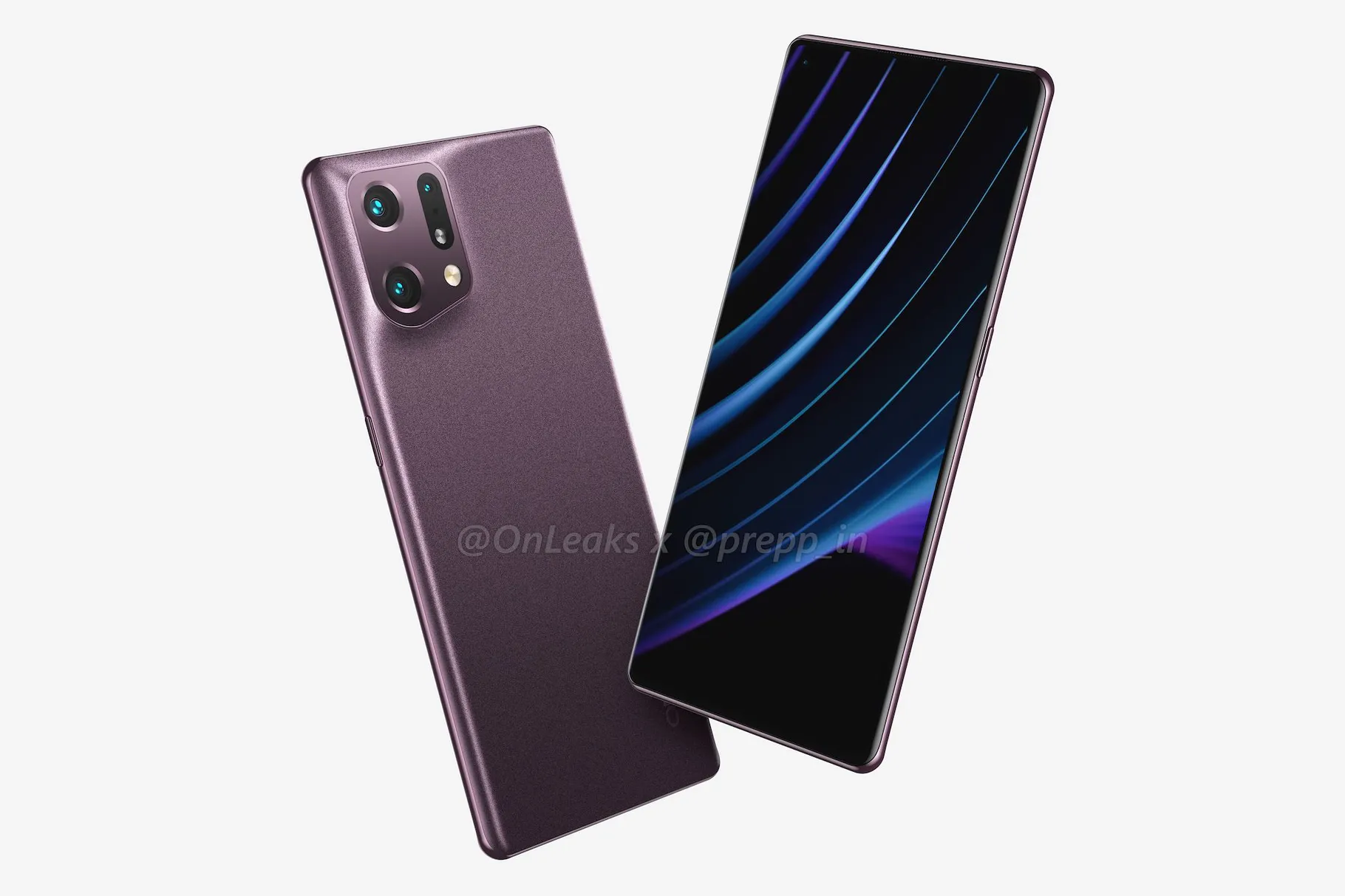Discover the first images of the upcoming Oppo Find X5