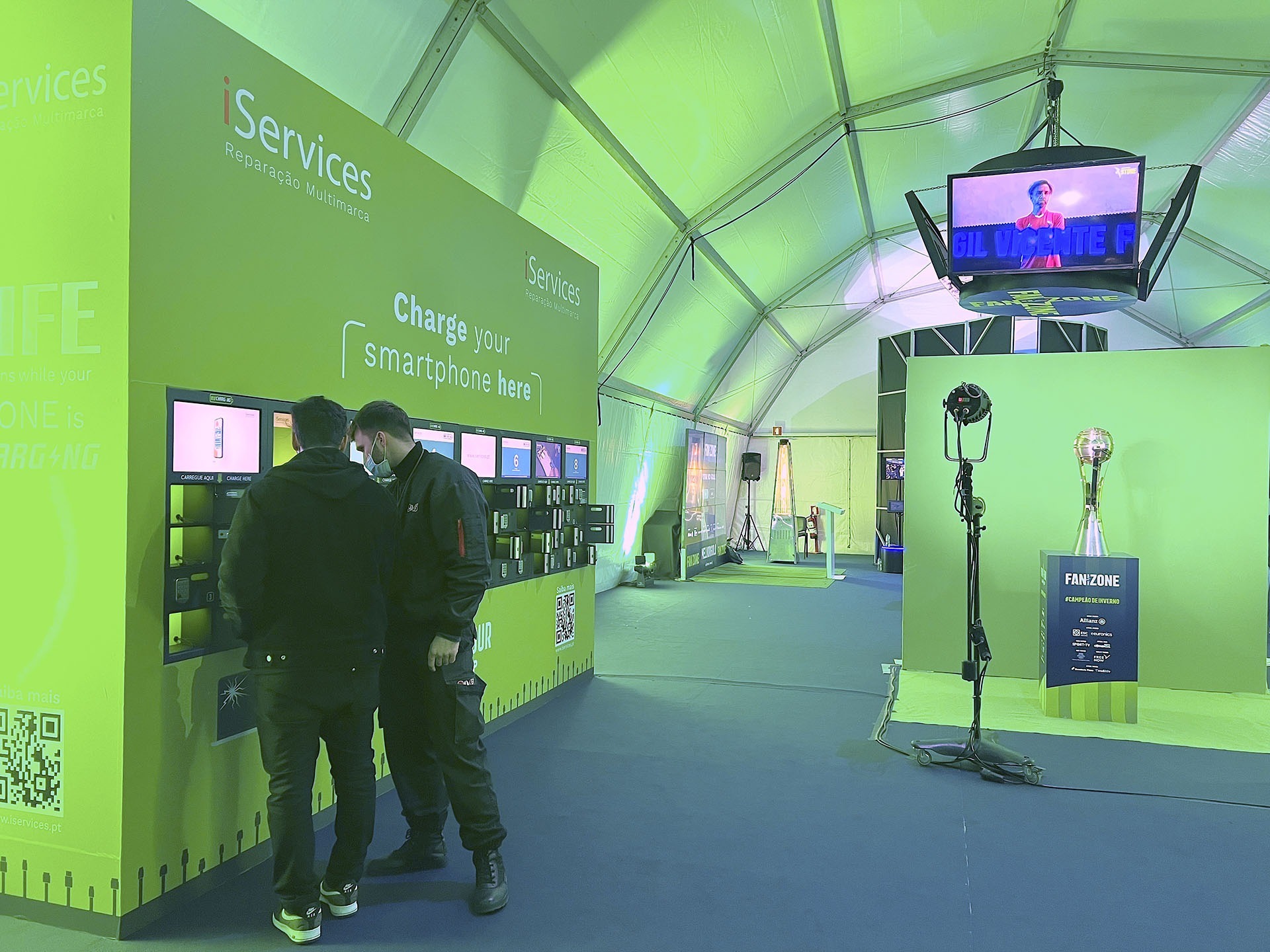 iServices energizes the Final Four
