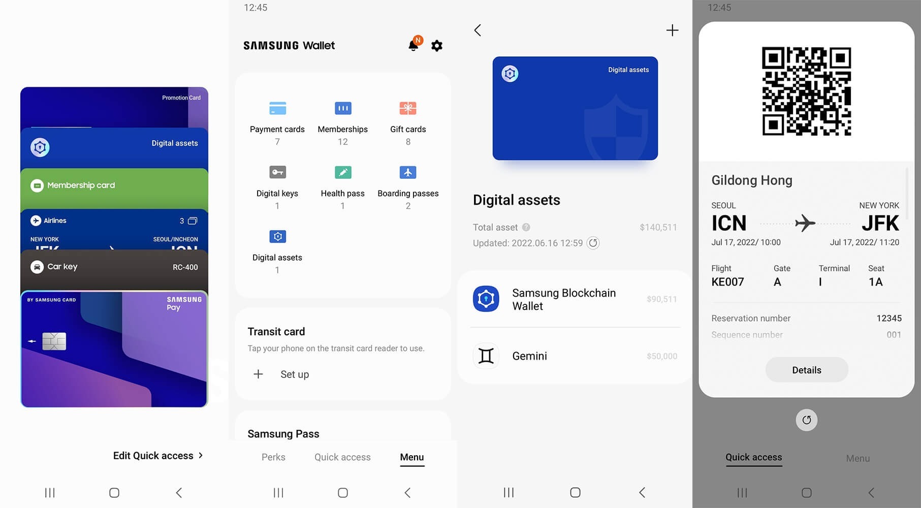 Samsung Wallet: the new app that stores payment cards and passwords