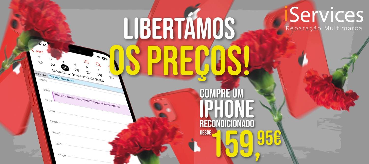 At iServices we have released prices!