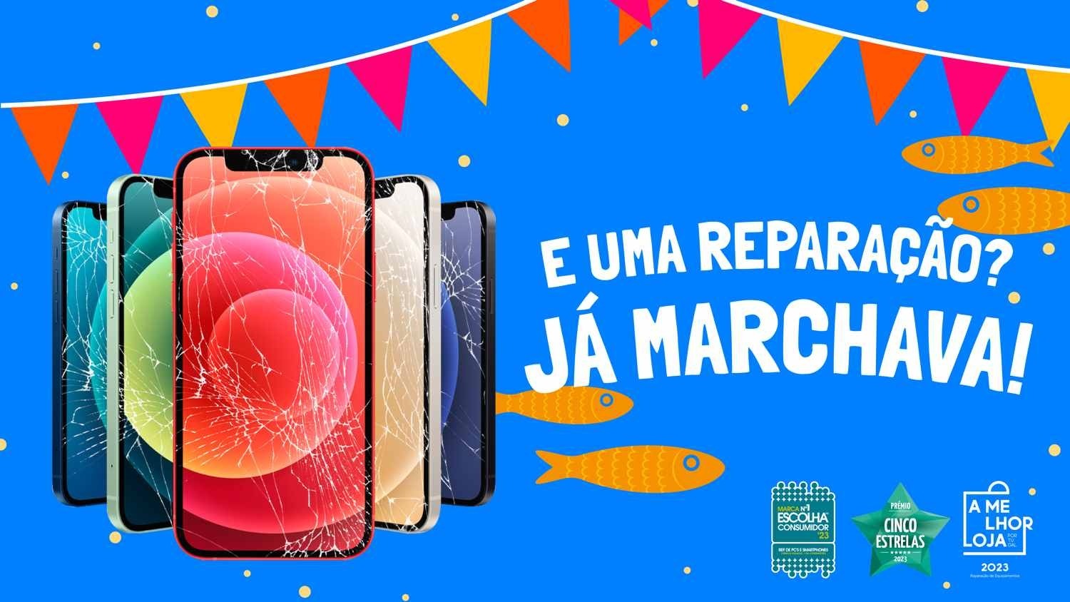In June, it is an Arraial de Reparações at iServices